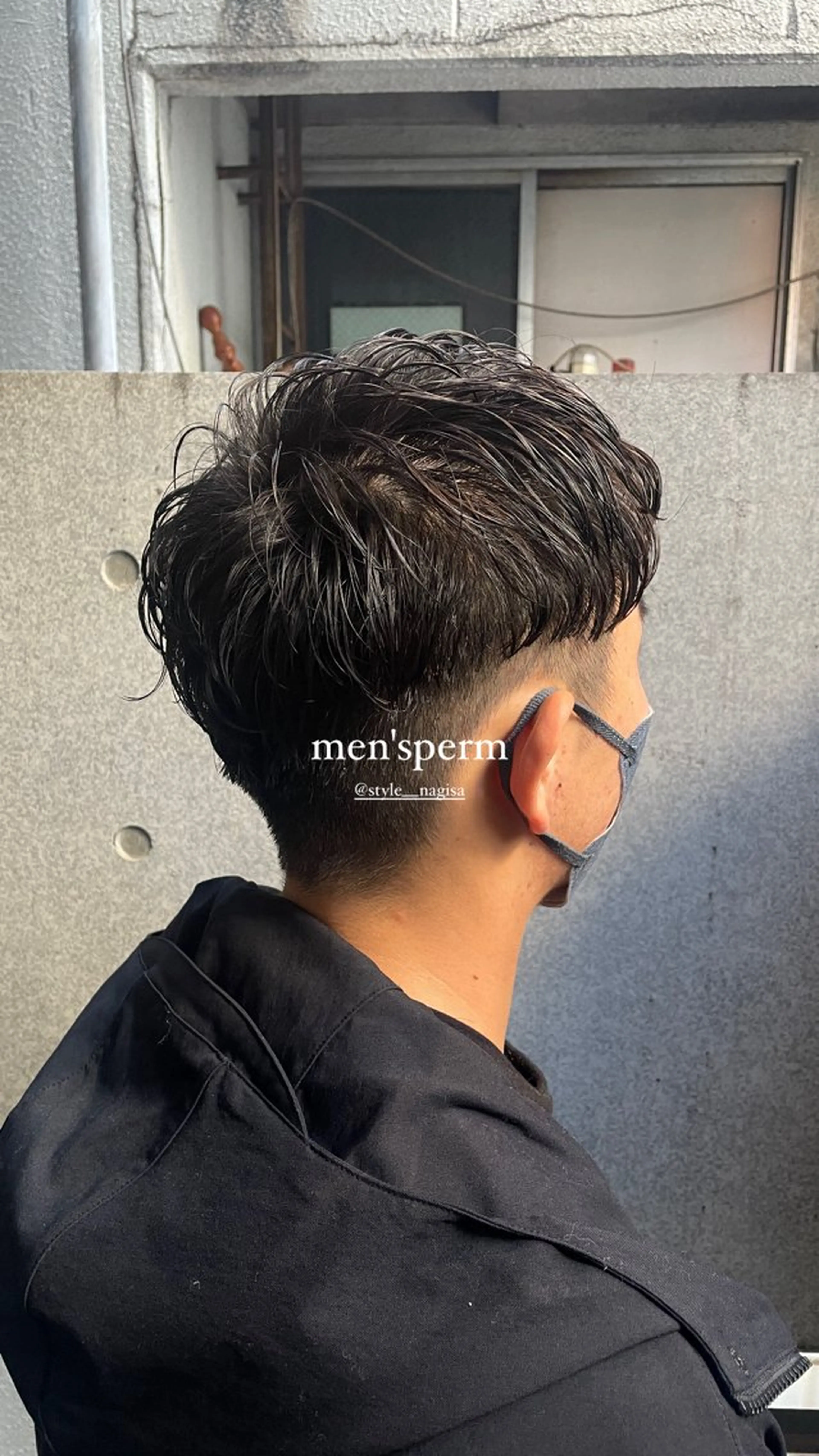 【メンズ限定】カット+パーマ+オージュア1stepトリートメントの写真