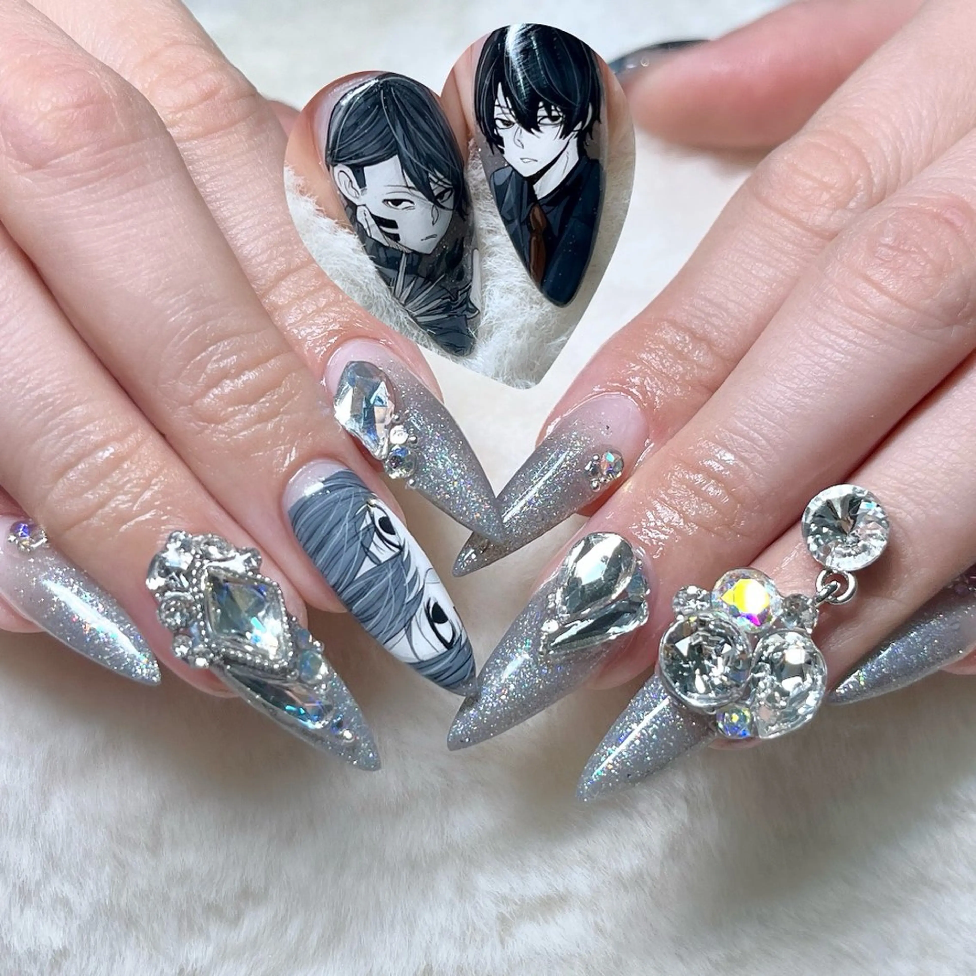 ネイル スカルプネイル シンプルネイル ハンドネイル METORO NAILのネイルデザイン