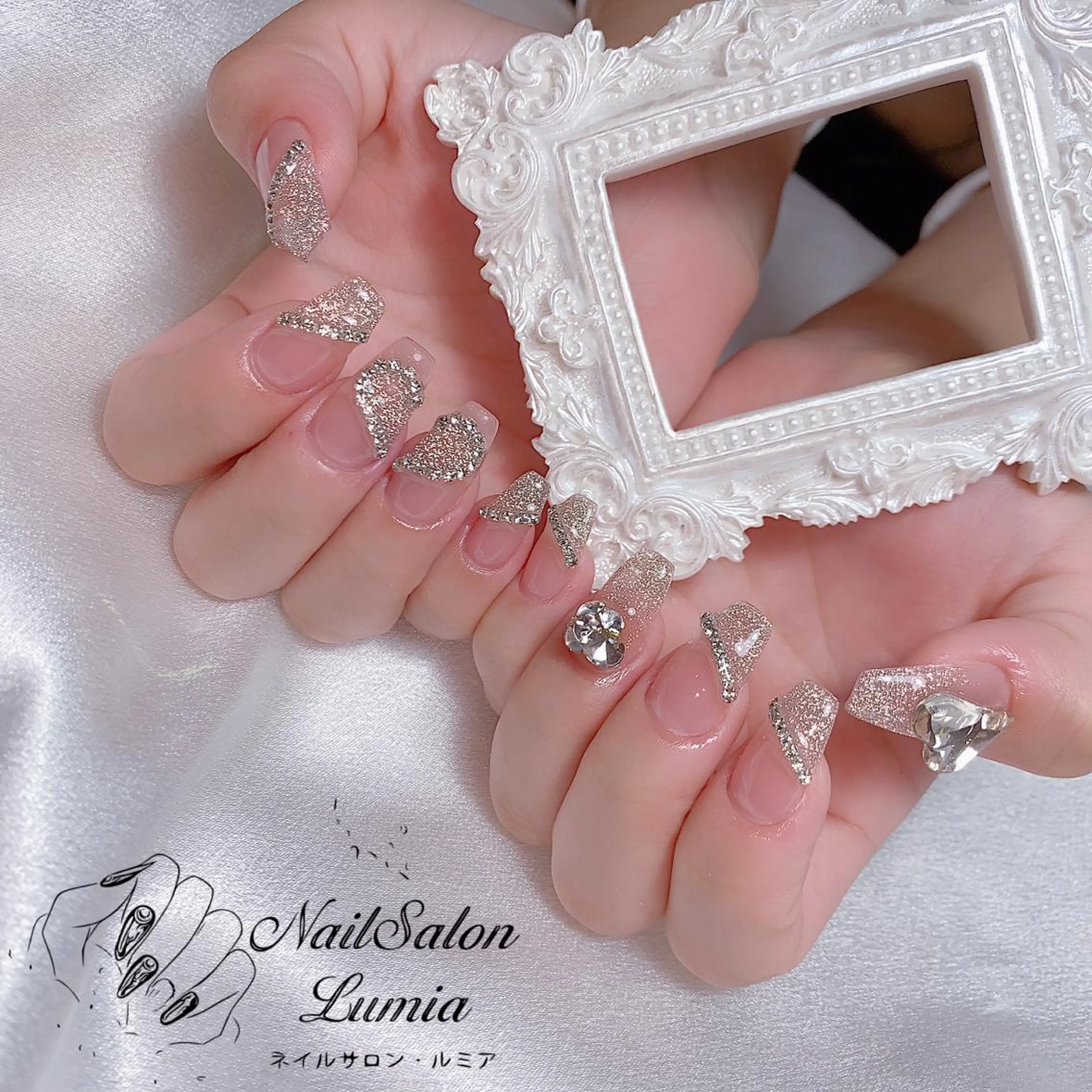 ネイル ハンドネイル ネイルサロン ルミア Lumia 店長のネイルデザイン