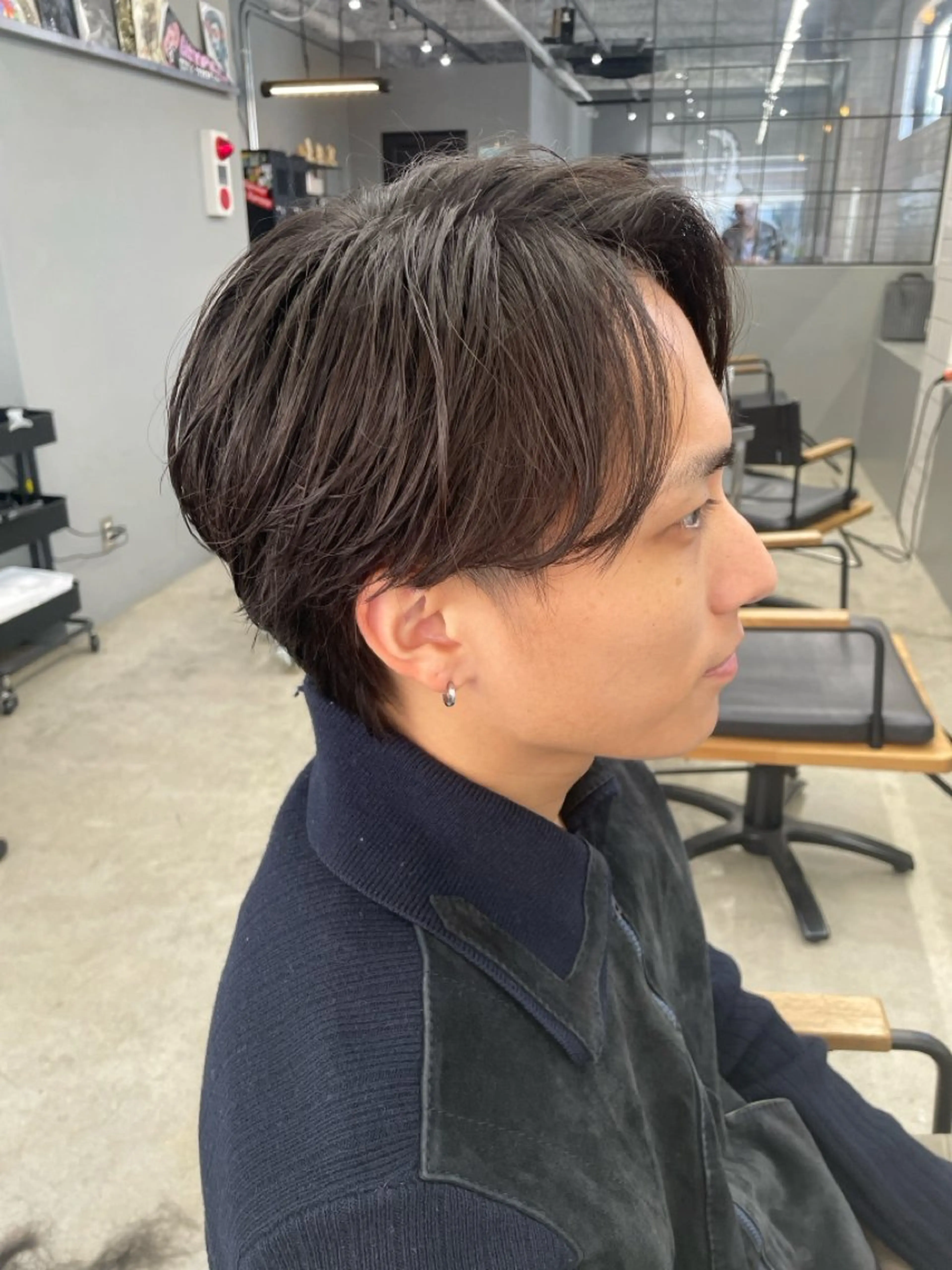 ショート メンズ カット ヘッドスパ メンズ専門サロン wokeのヘアスタイル