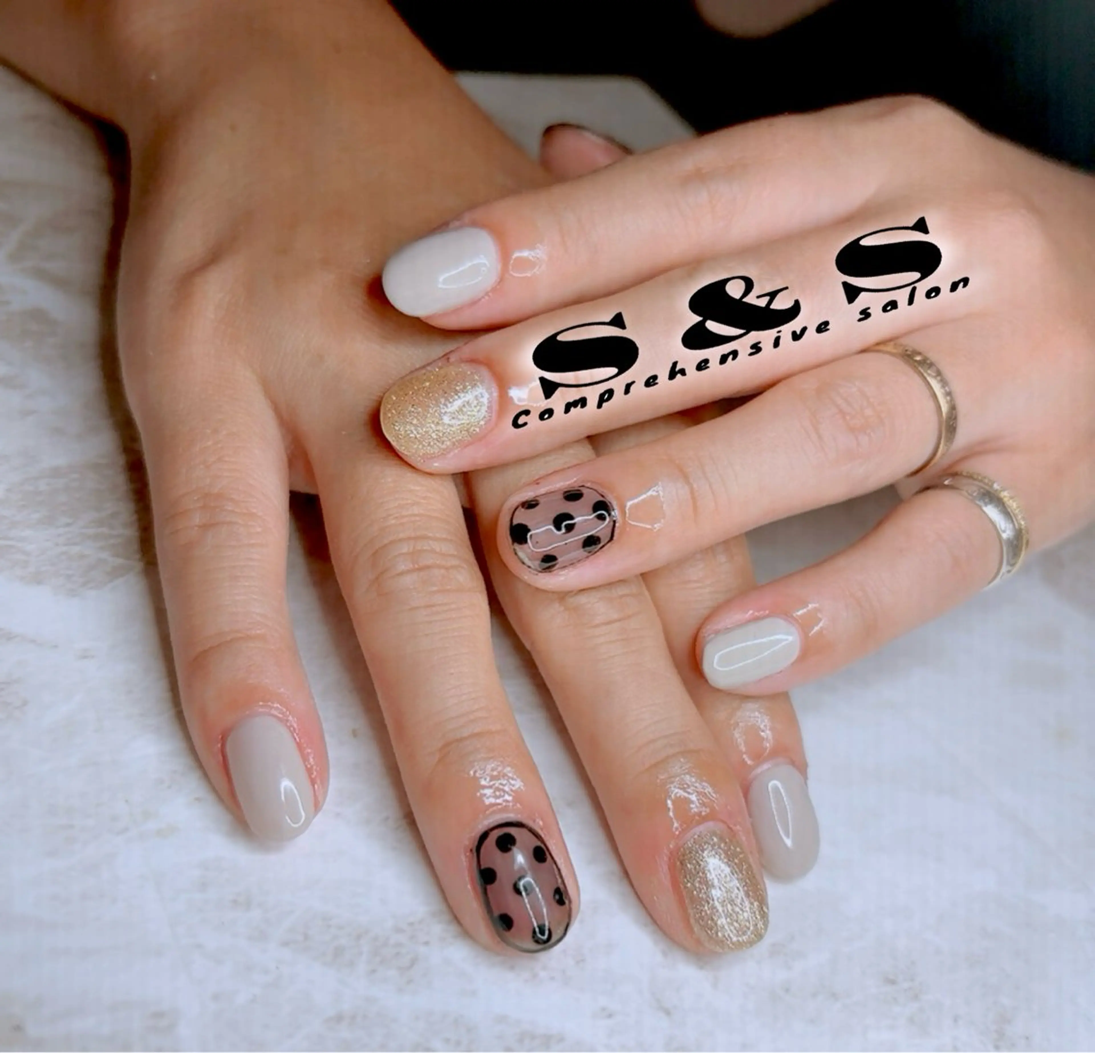 ネイル 長さ出し メンズネイル 持ち込み S&S 村田小百合のネイルデザイン