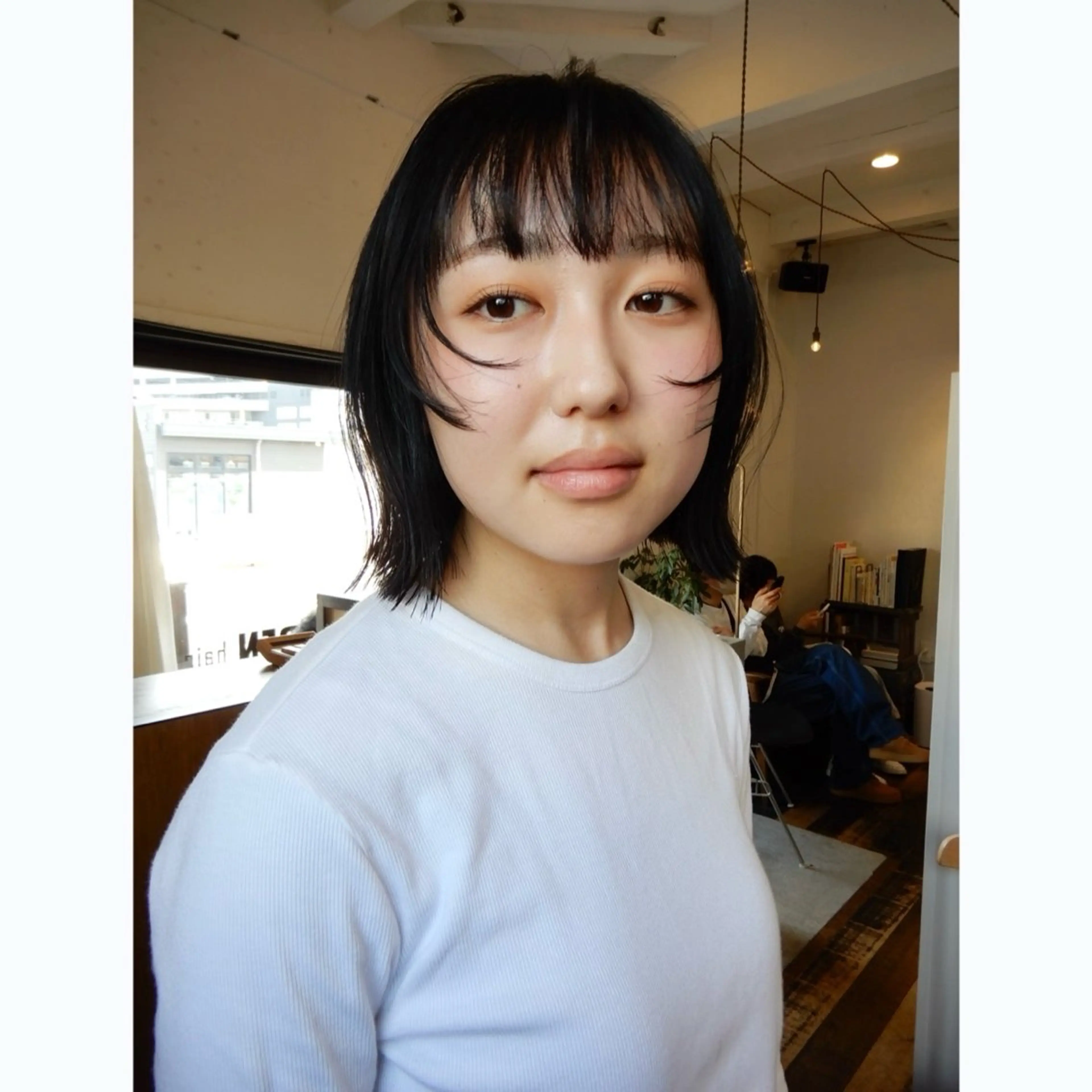 ミディアム カラー カット ヘアカラー デザインカット🎨 ボブ🫟おざきのヘアスタイル