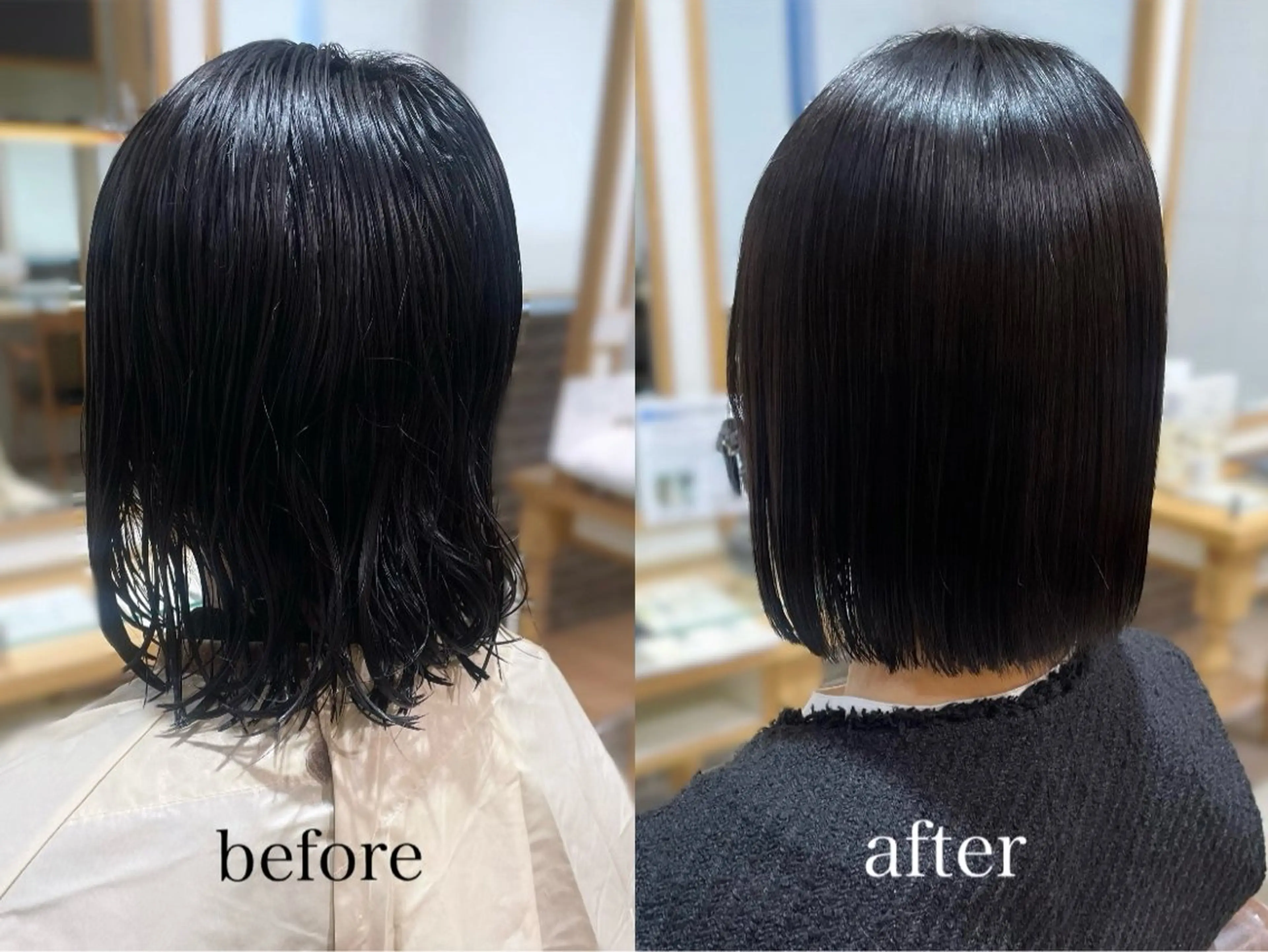 ショート パーマ トリートメント カット 縮毛矯正 🍬kanami 🍬ボブ/暖色カラーのヘアスタイル