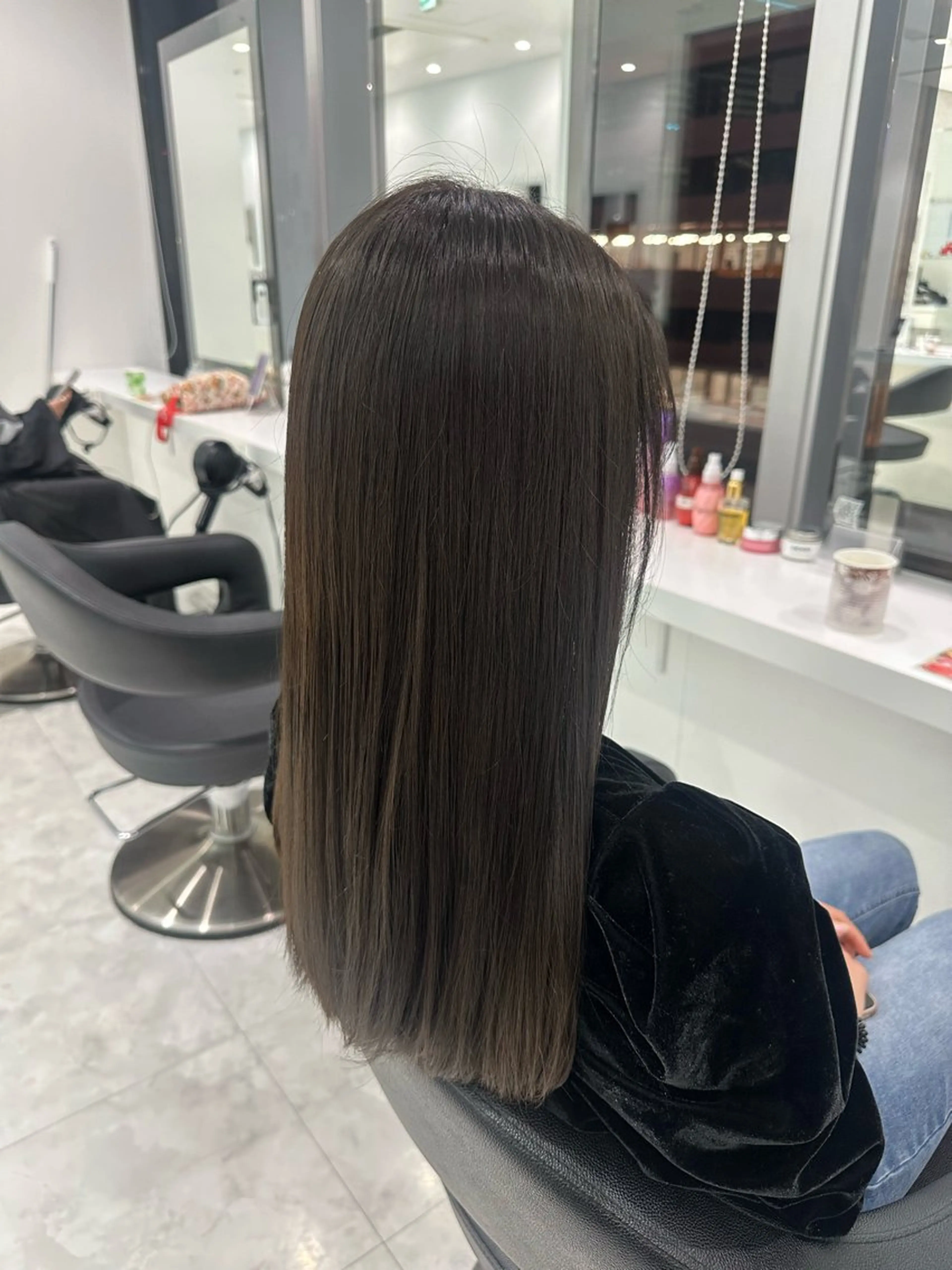 ロング カラー ケアカラー ロング カット ヘアカラー 🐺メンズパーマ の達人　あさひ🐺のヘアスタイル