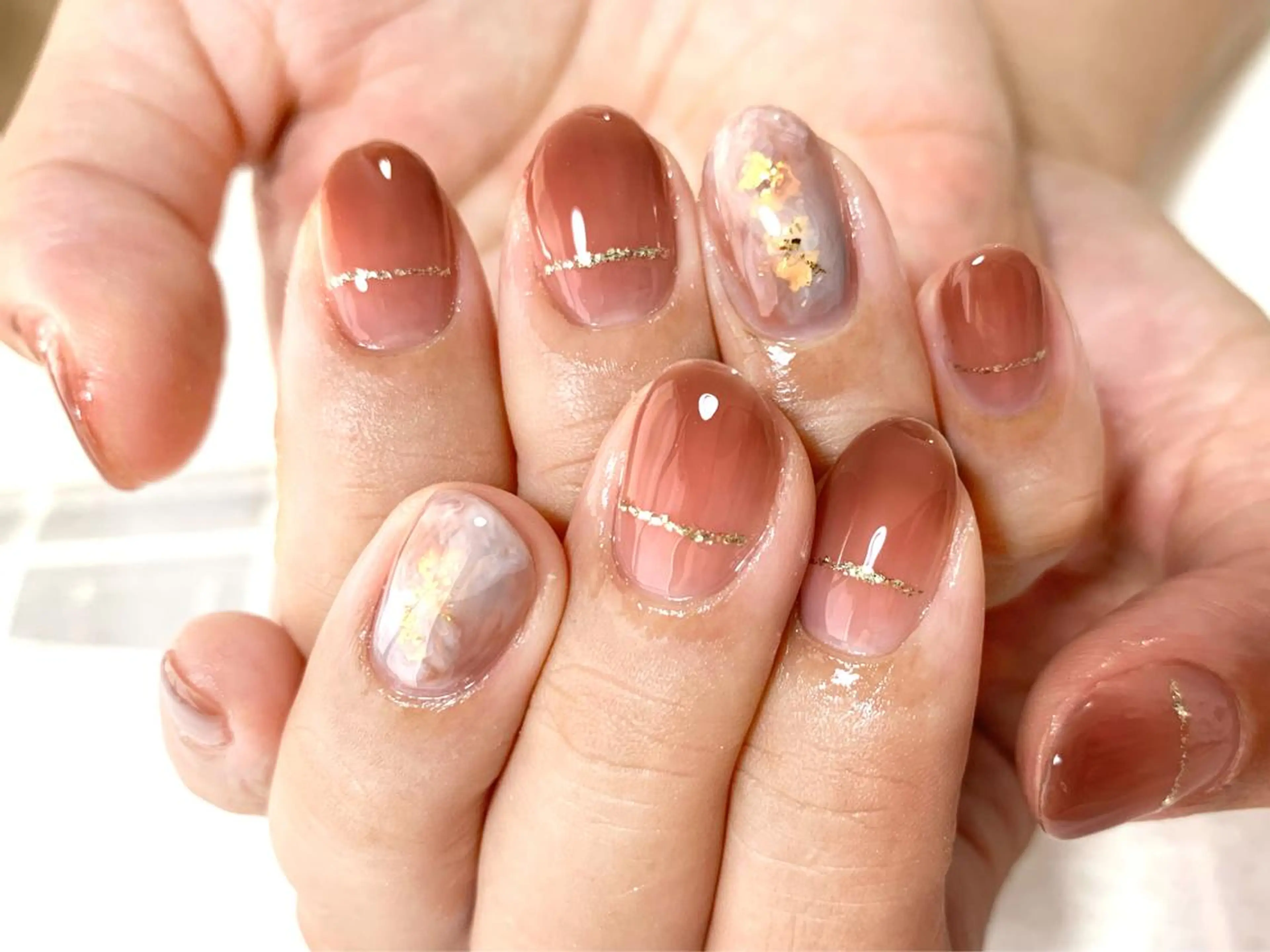 ネイル 冬ネイル NAIL CIRCLESのネイルデザイン