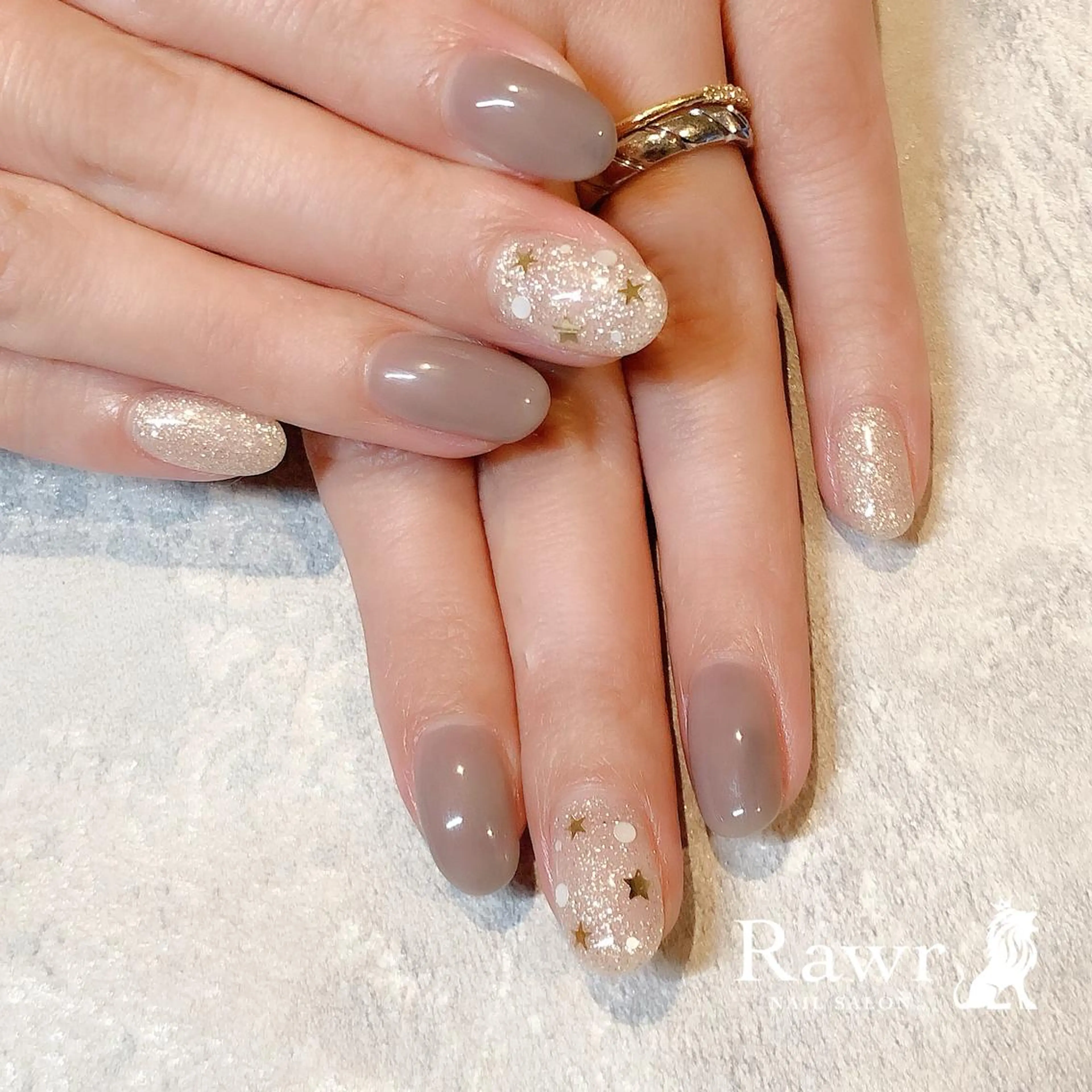 ネイル ハンドネイル Rawr / saoriのネイルデザイン