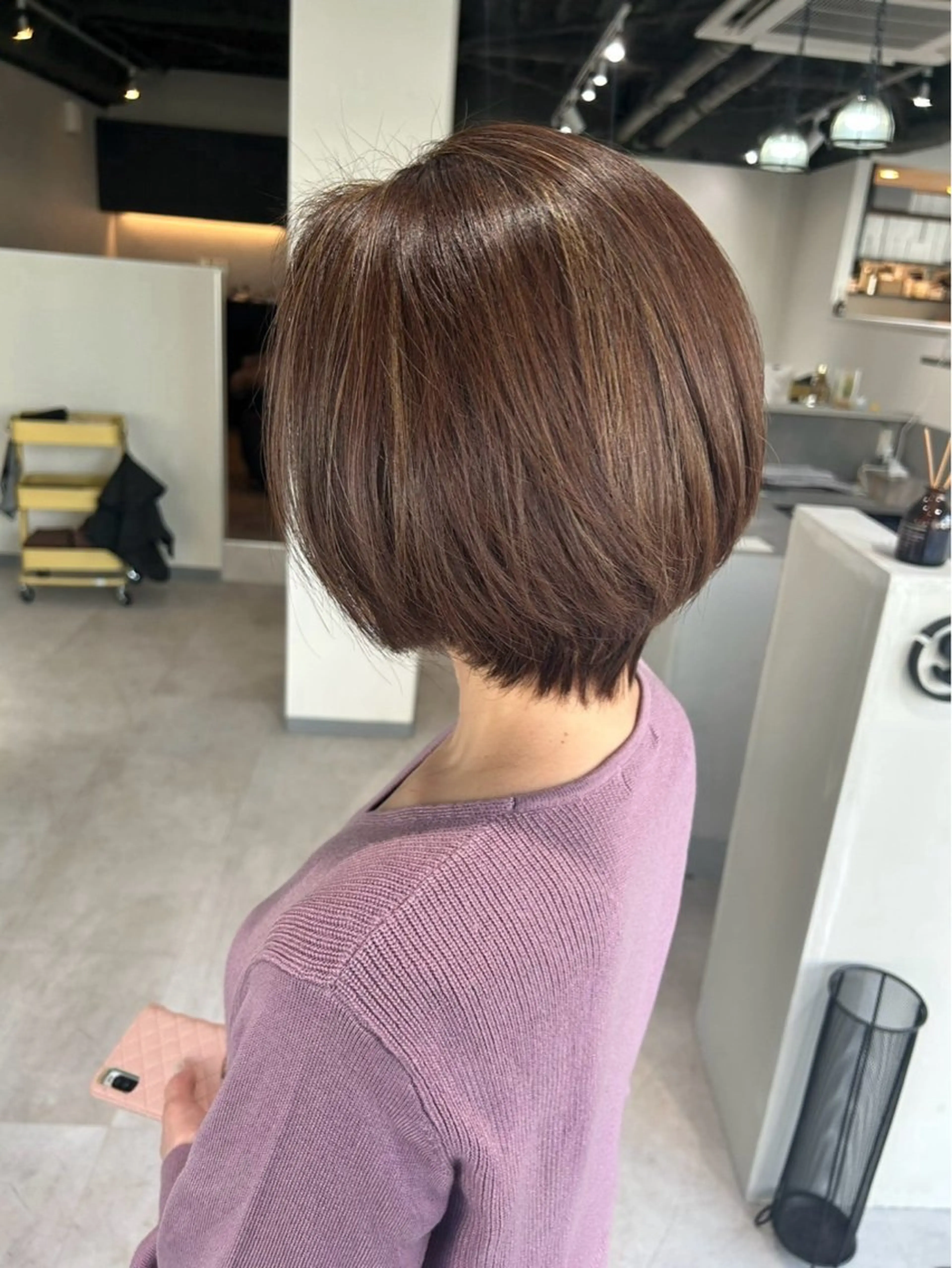 ショート カラー 脱白髪染め❕白髪 ぼかし特化🌟ヨコタのヘアスタイル