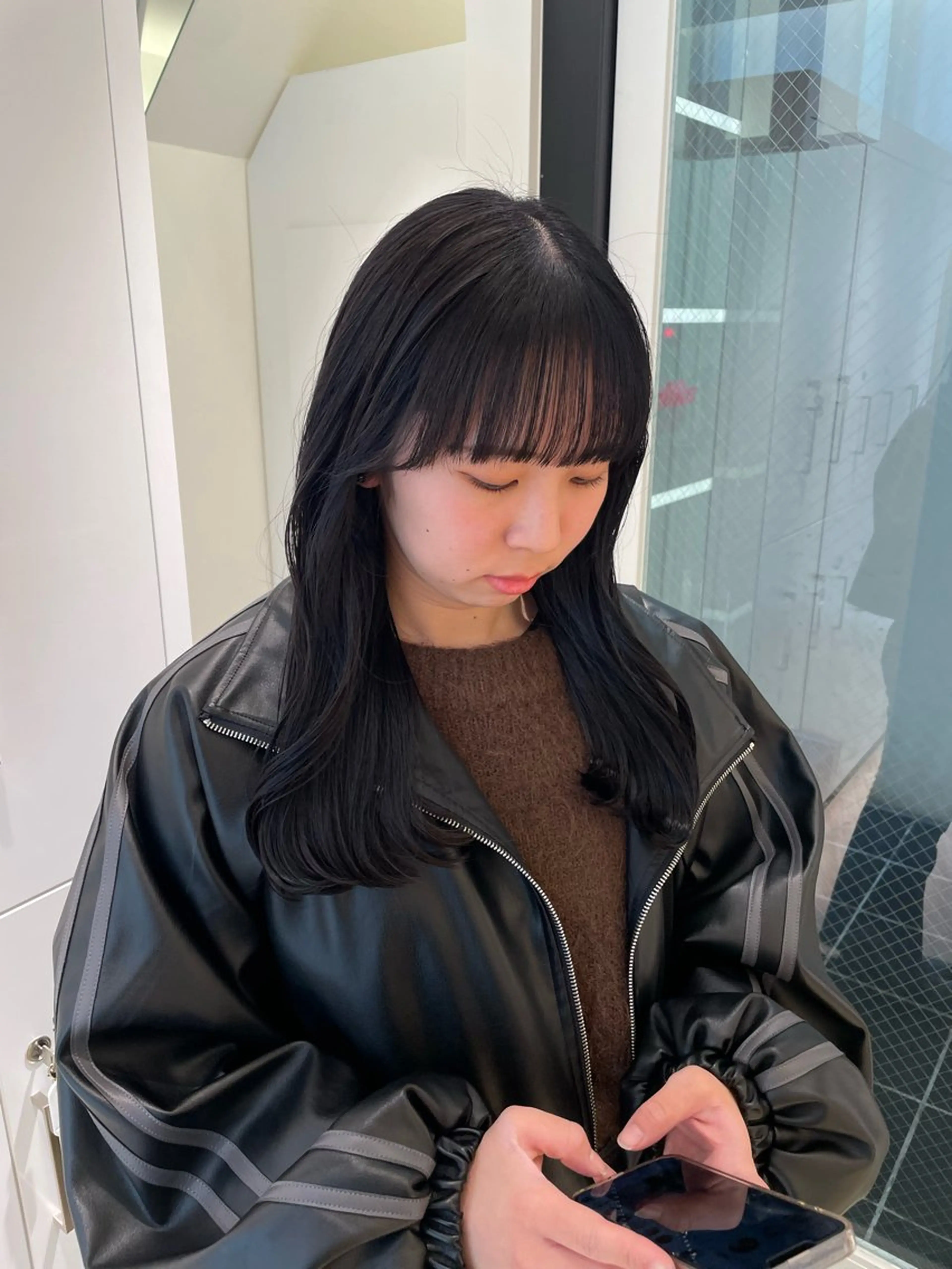 カラー カット ヘアカラー Parve Mix /頓宮 稚愛🤍のヘアスタイル