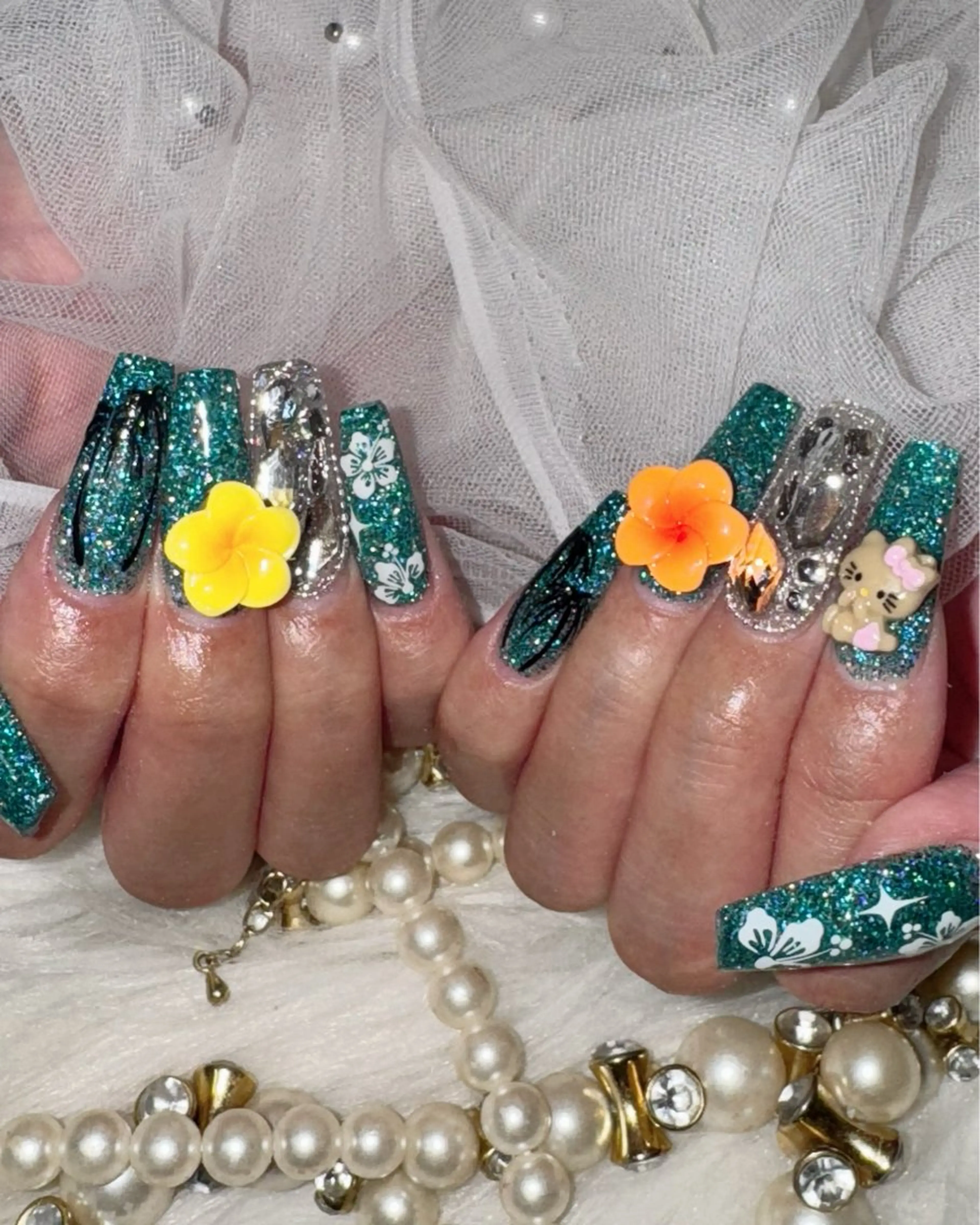 ネイル ハンドネイル ネイルサロンfeel茂原店所属・Feel ‪‪☺︎‬Yuriaのネイルデザイン