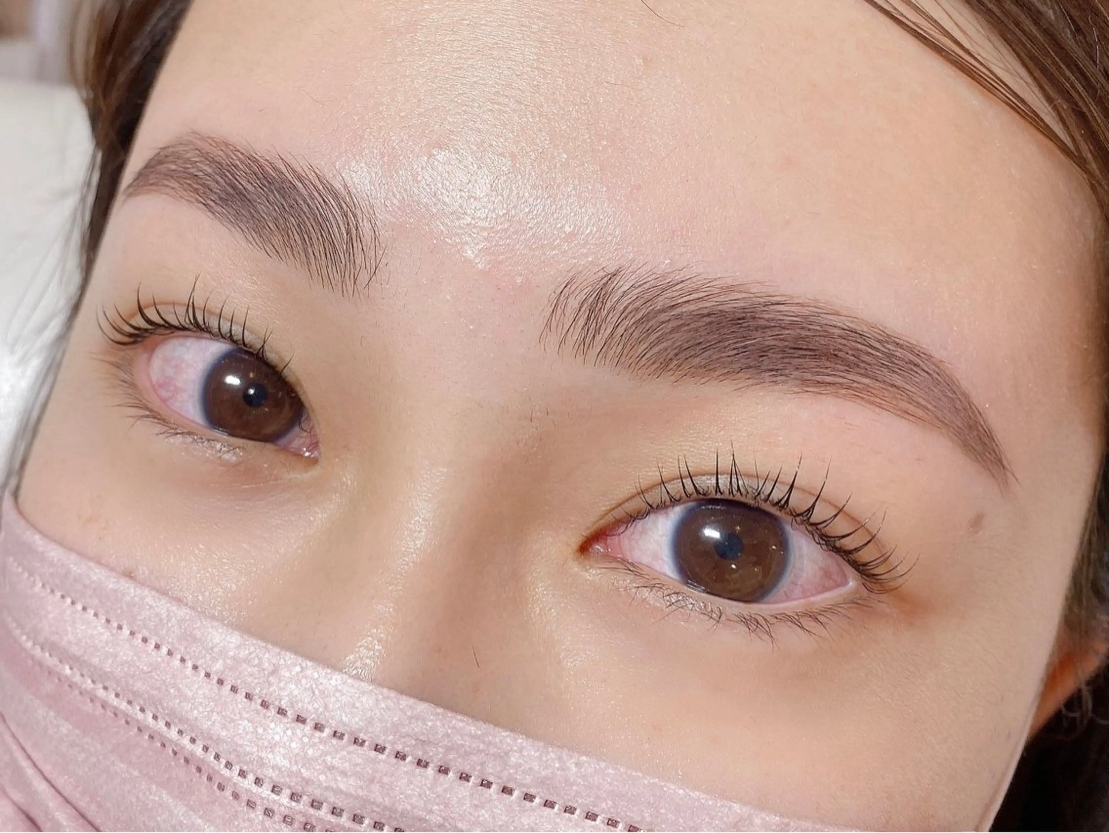 アイブロウ ハリウッドブロウリフト 眉毛ワックス脱毛 マツエク特化🎀 Cil岸和田RIOのマツエク・マツパデザイン