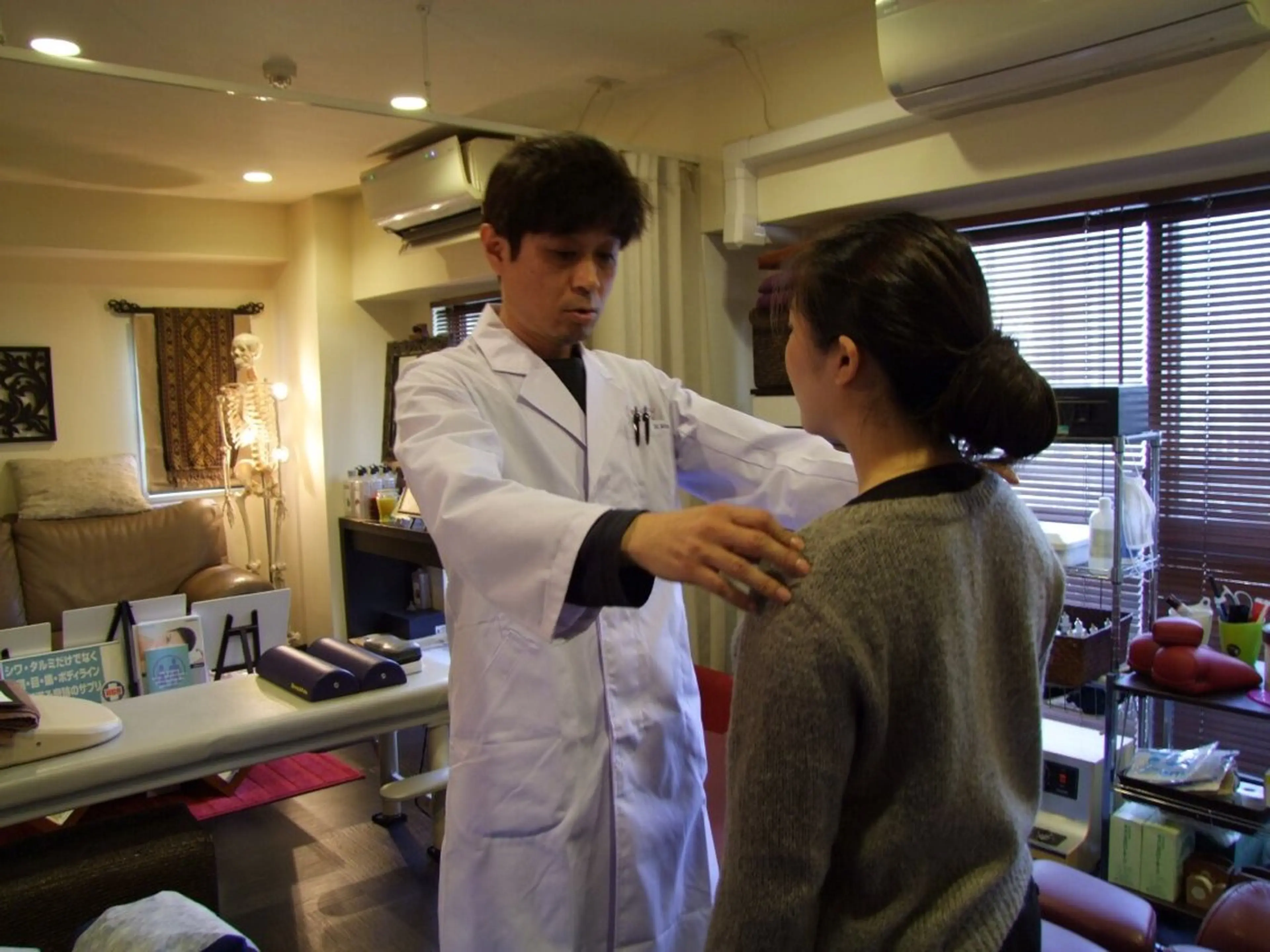 ピュアプロポーション美容整体カイロ院所属・🟢美姿勢/肩こり/ 腰痛/整体師水野🟢のエステ・リラクイメージ