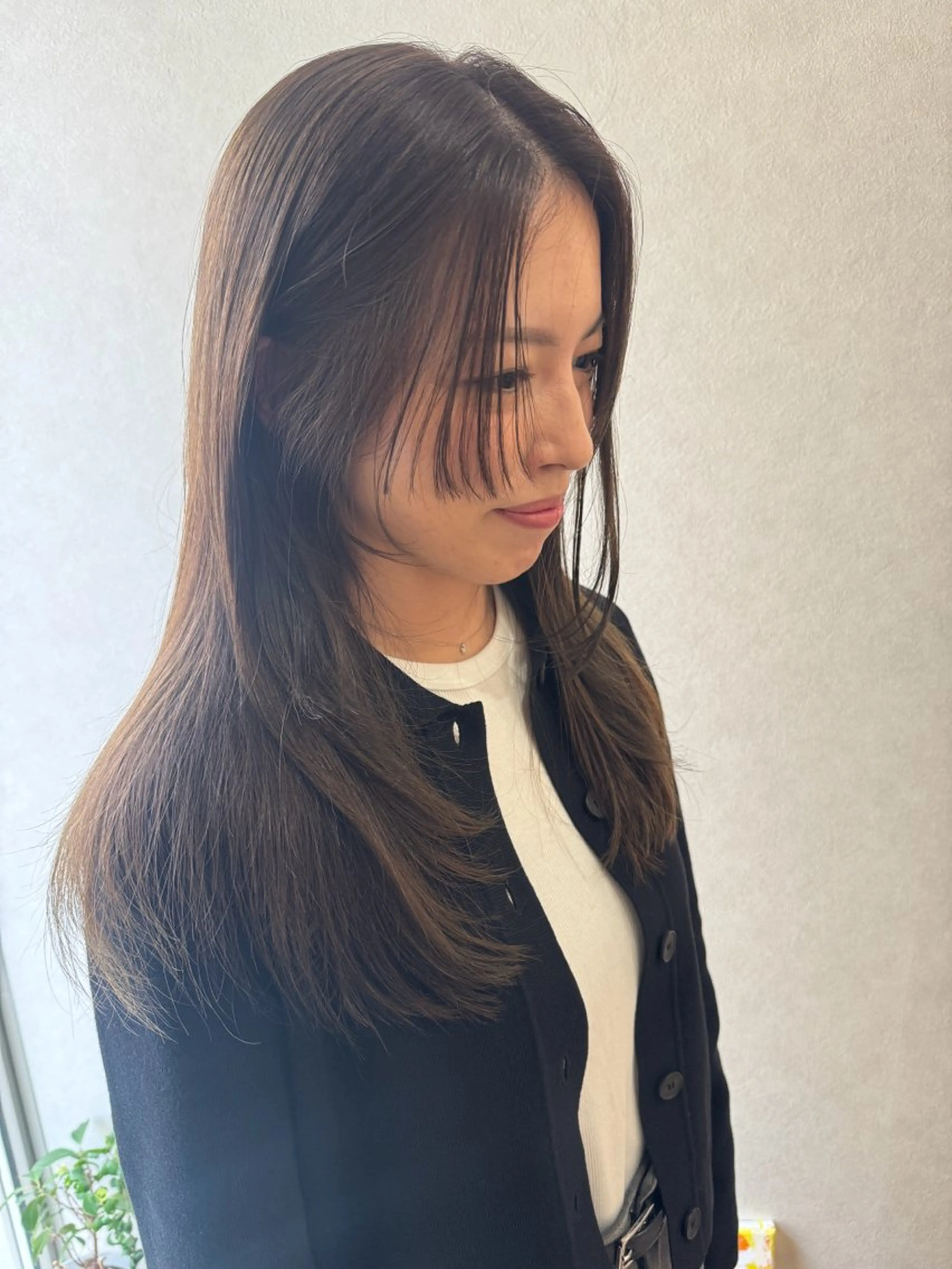 カラー ヘアカラー トリートメント en,【エン】所属・en,透明感カラー/ 艶カラー/木谷友哉のヘアスタイル