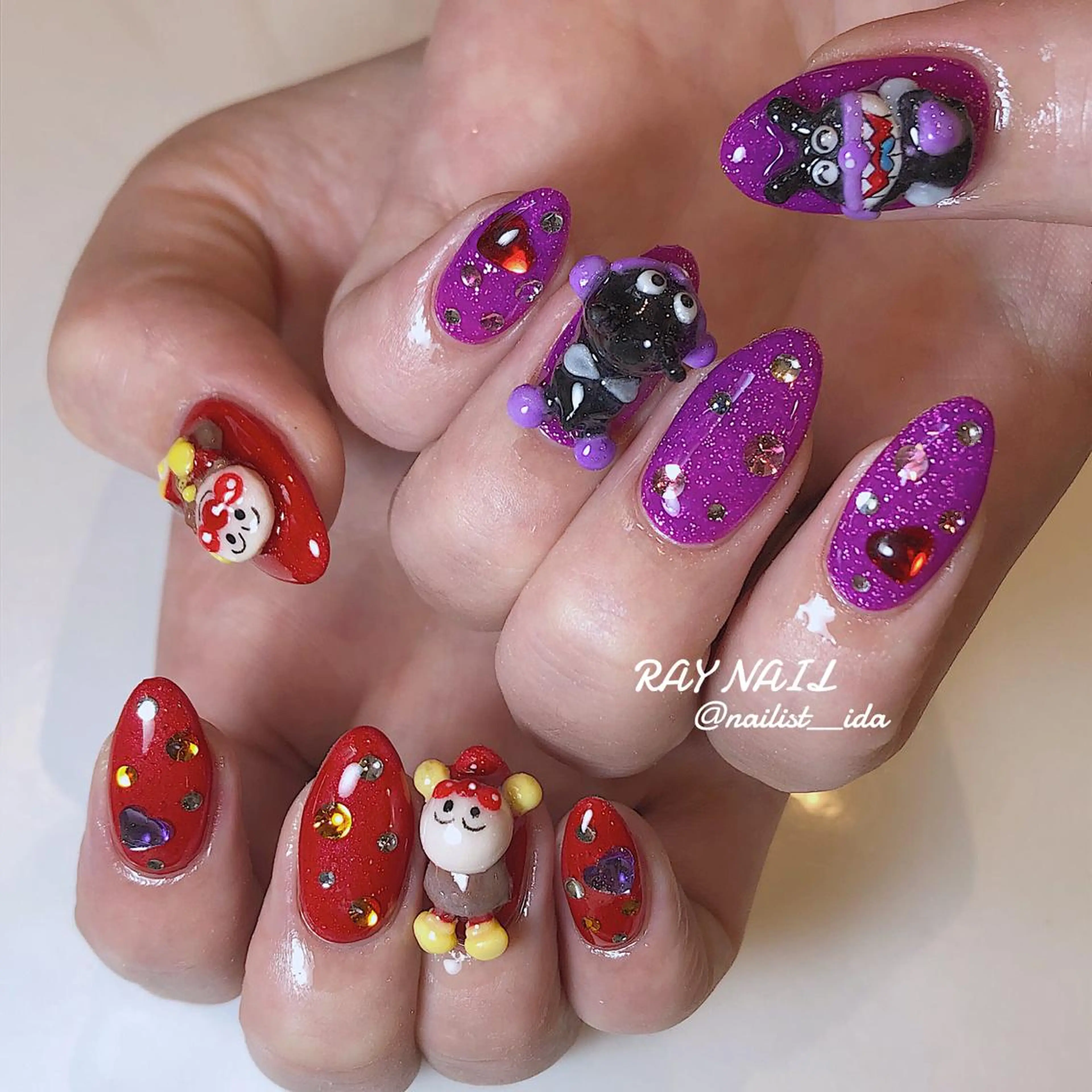 ネイル Arowa 伊田のネイルデザイン