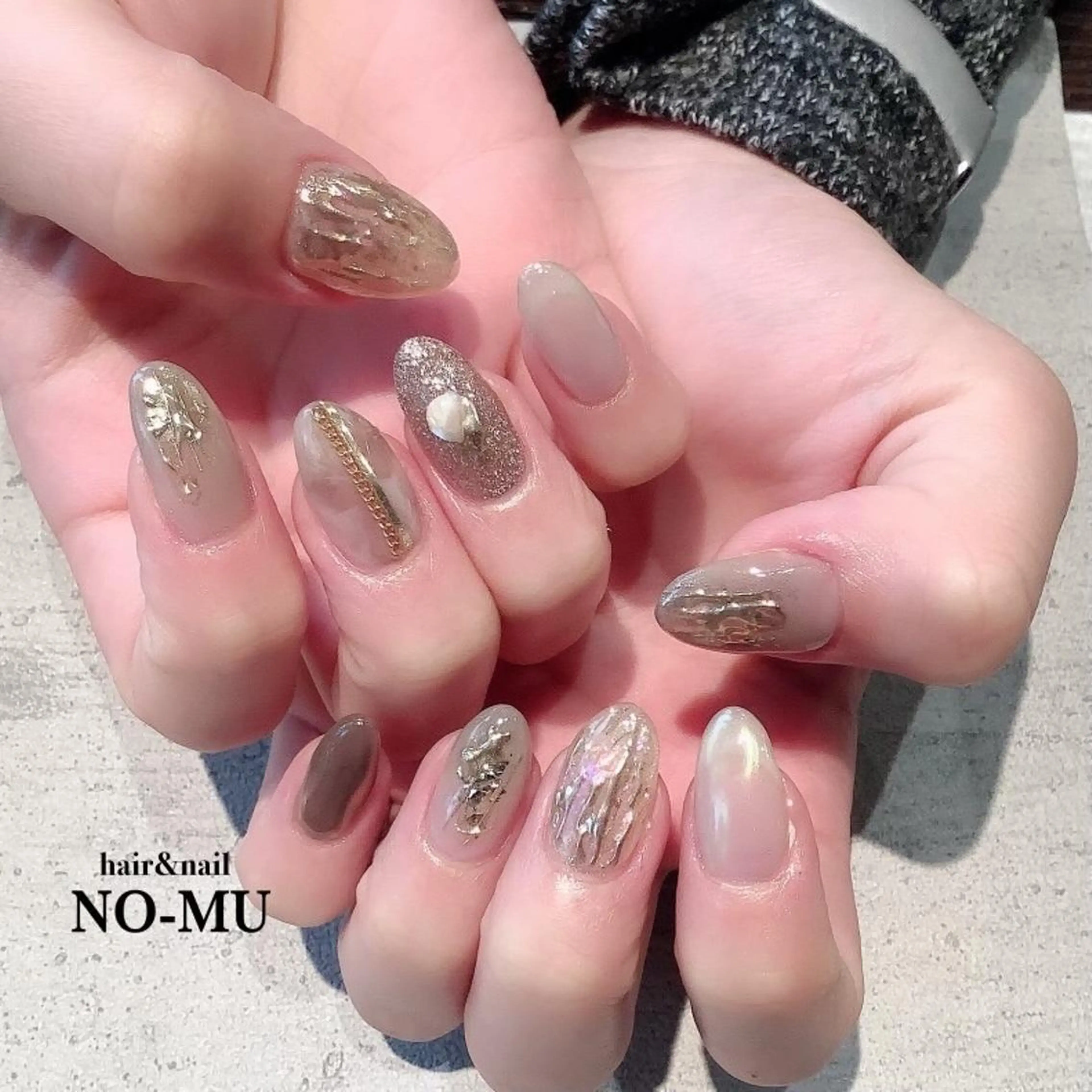 ネイル ハンドネイル hair＆nail NO-MU所属・hair＆nail NO-MUのネイルデザイン
