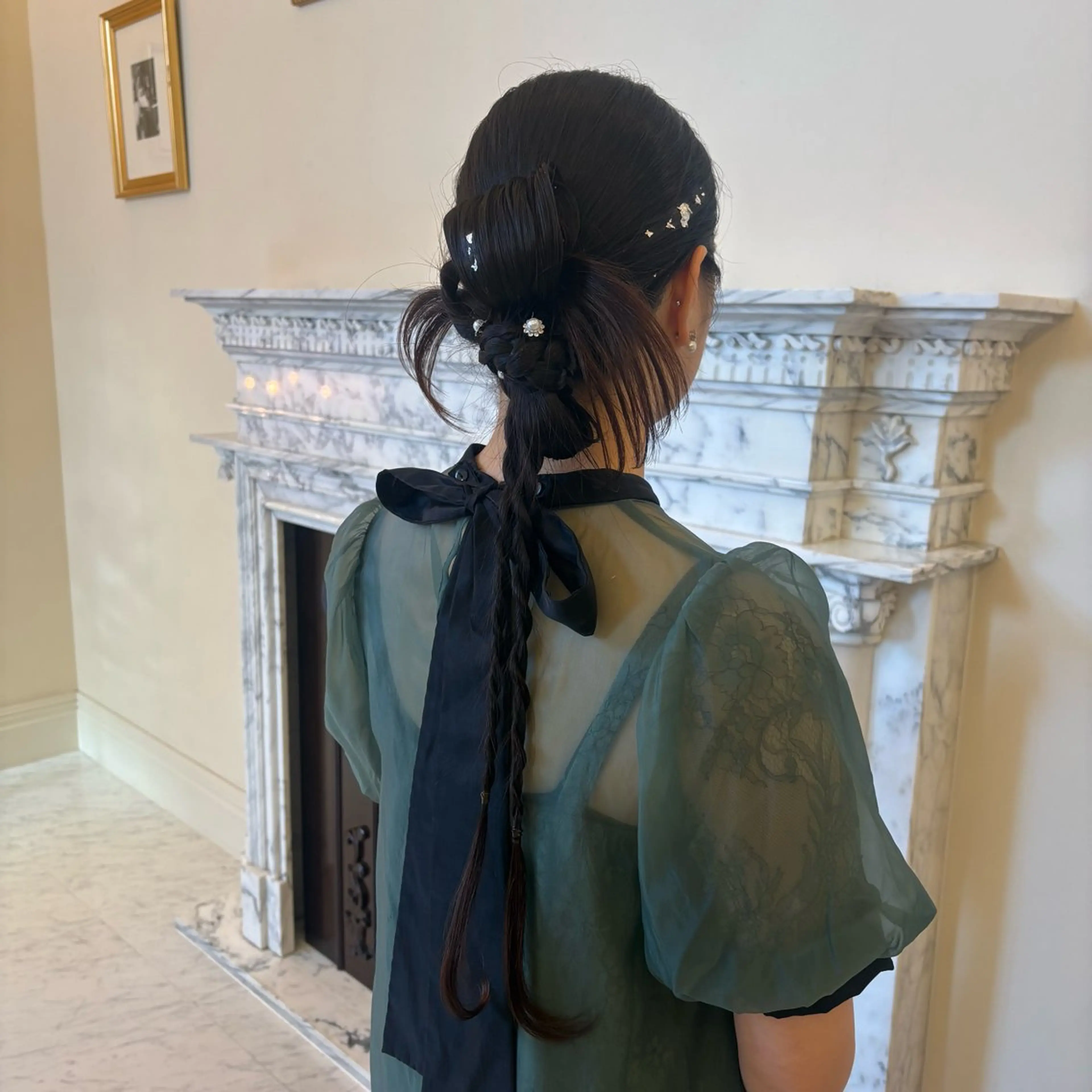 ロング ヘアアレンジ ヘアセット . ...ashiato... .名古屋/名駅店所属・椙山 沙南子のヘアスタイル