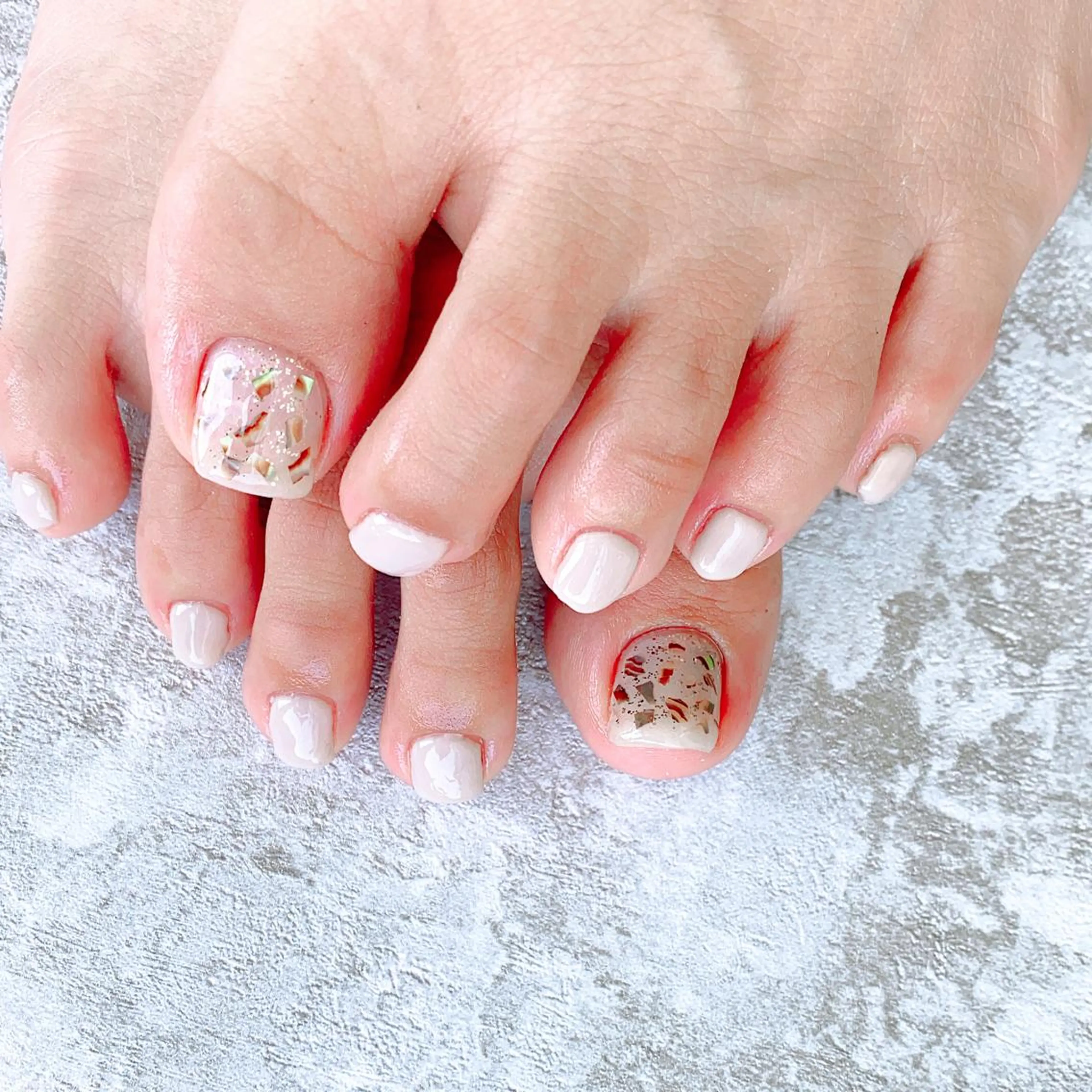 ネイル フットネイル 菅原 さおりのネイルデザイン