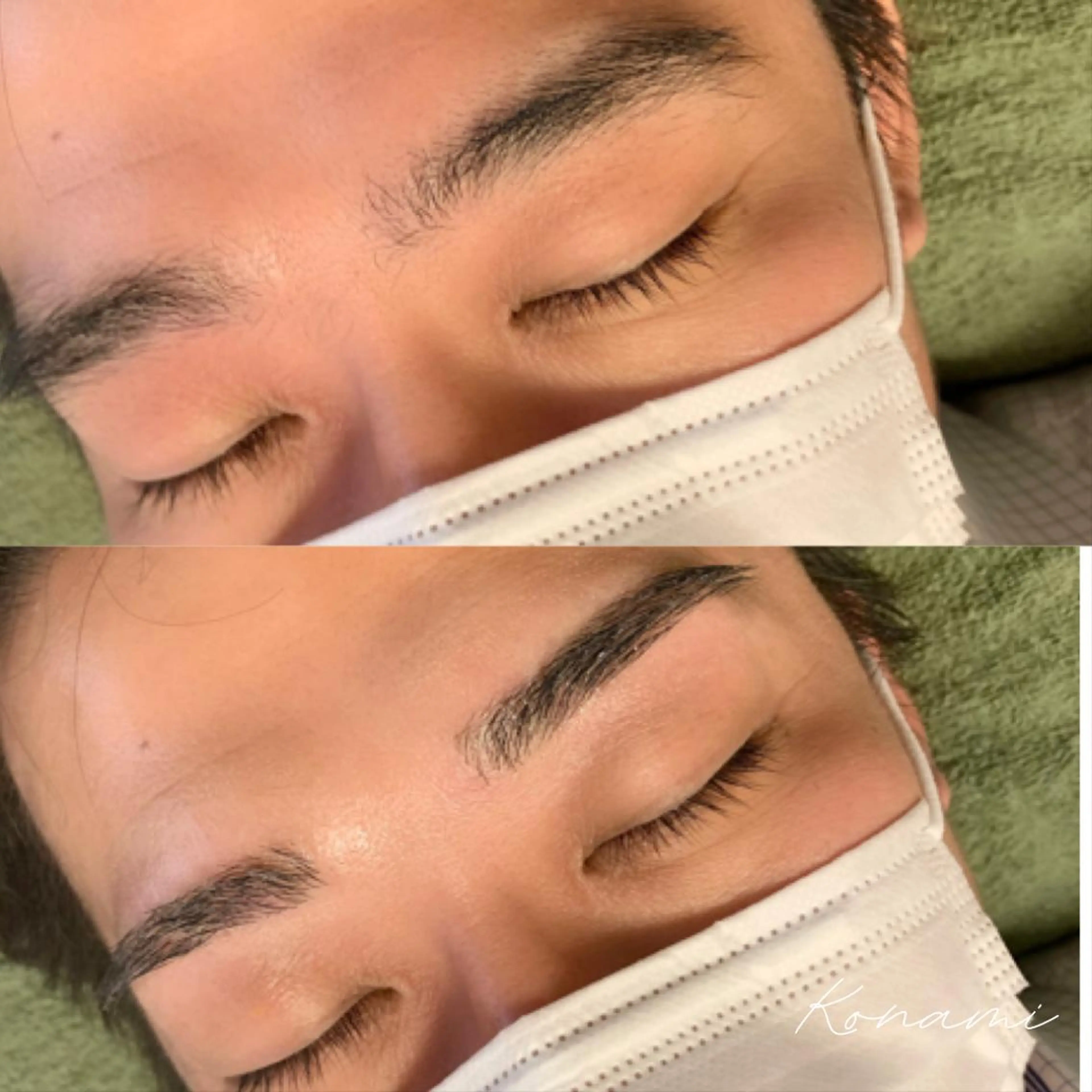 メンズ アイブロウ ワックス脱毛 シードリン 府内店 小波のエステ・リラクイメージ