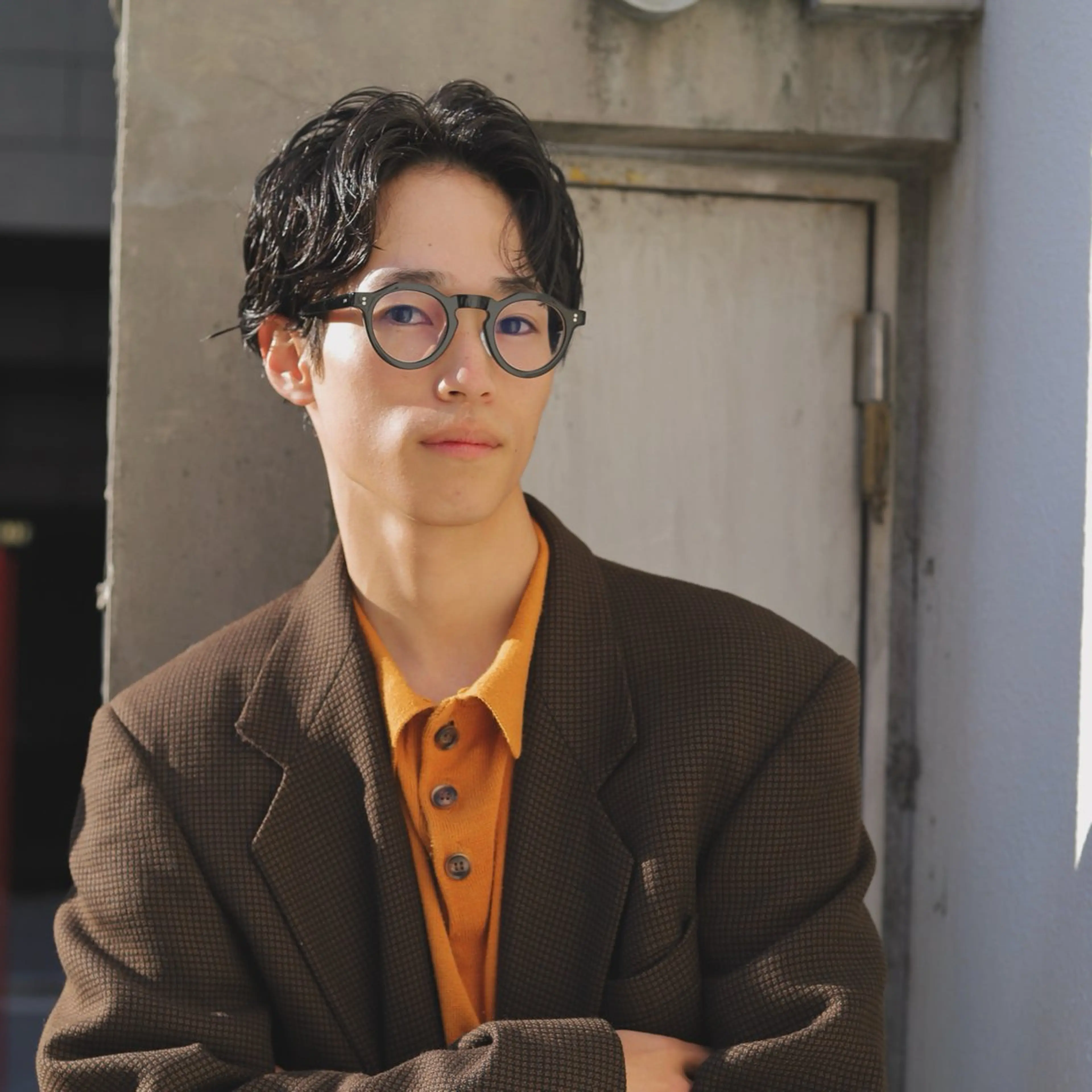 パーマ メンズ メンズパーマ カット パーマ niche(ニーチェ)所属・落合 優樹のヘアスタイル