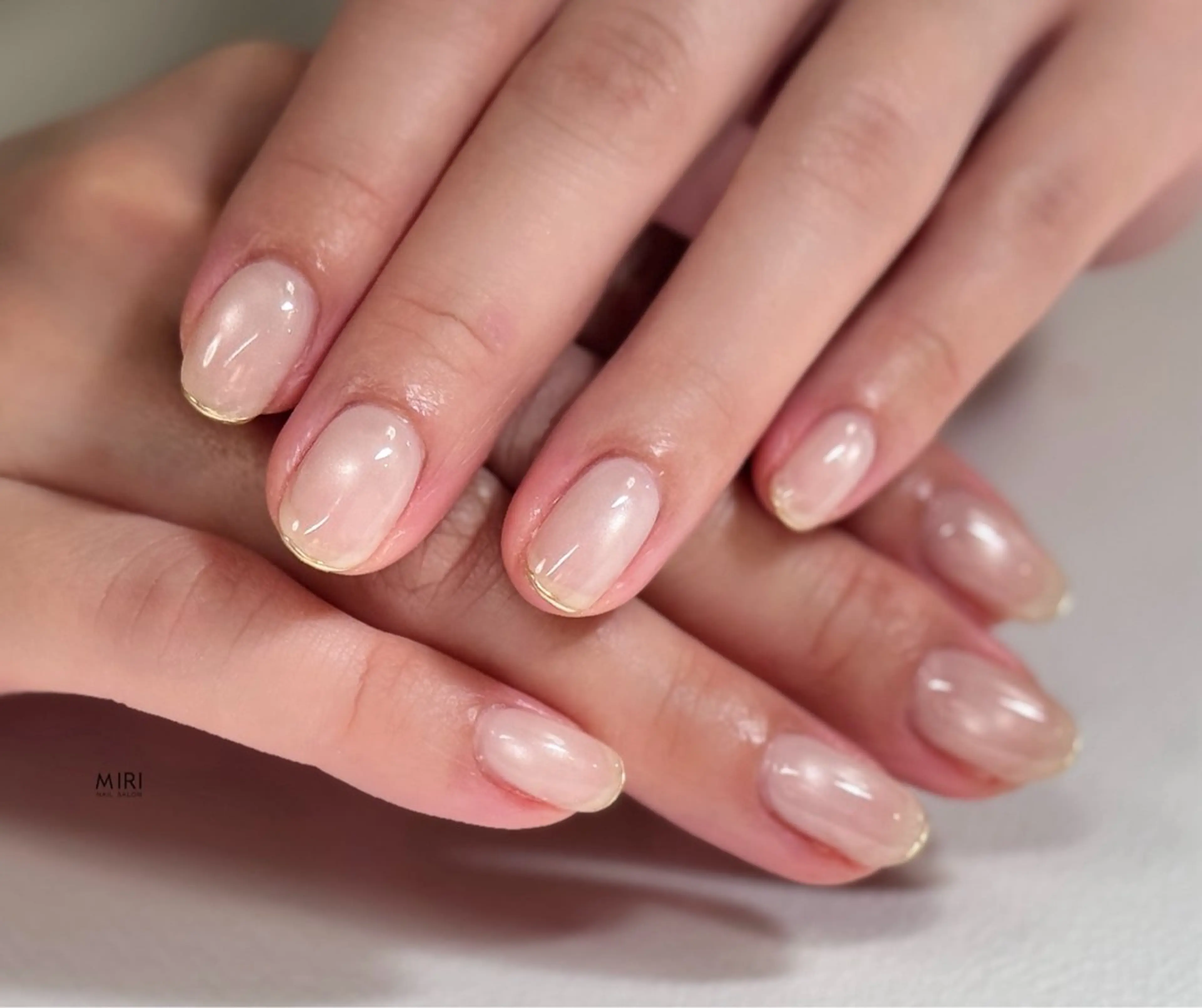 ネイル ミラーネイル ハンドネイル Miri nail salonのネイルデザイン