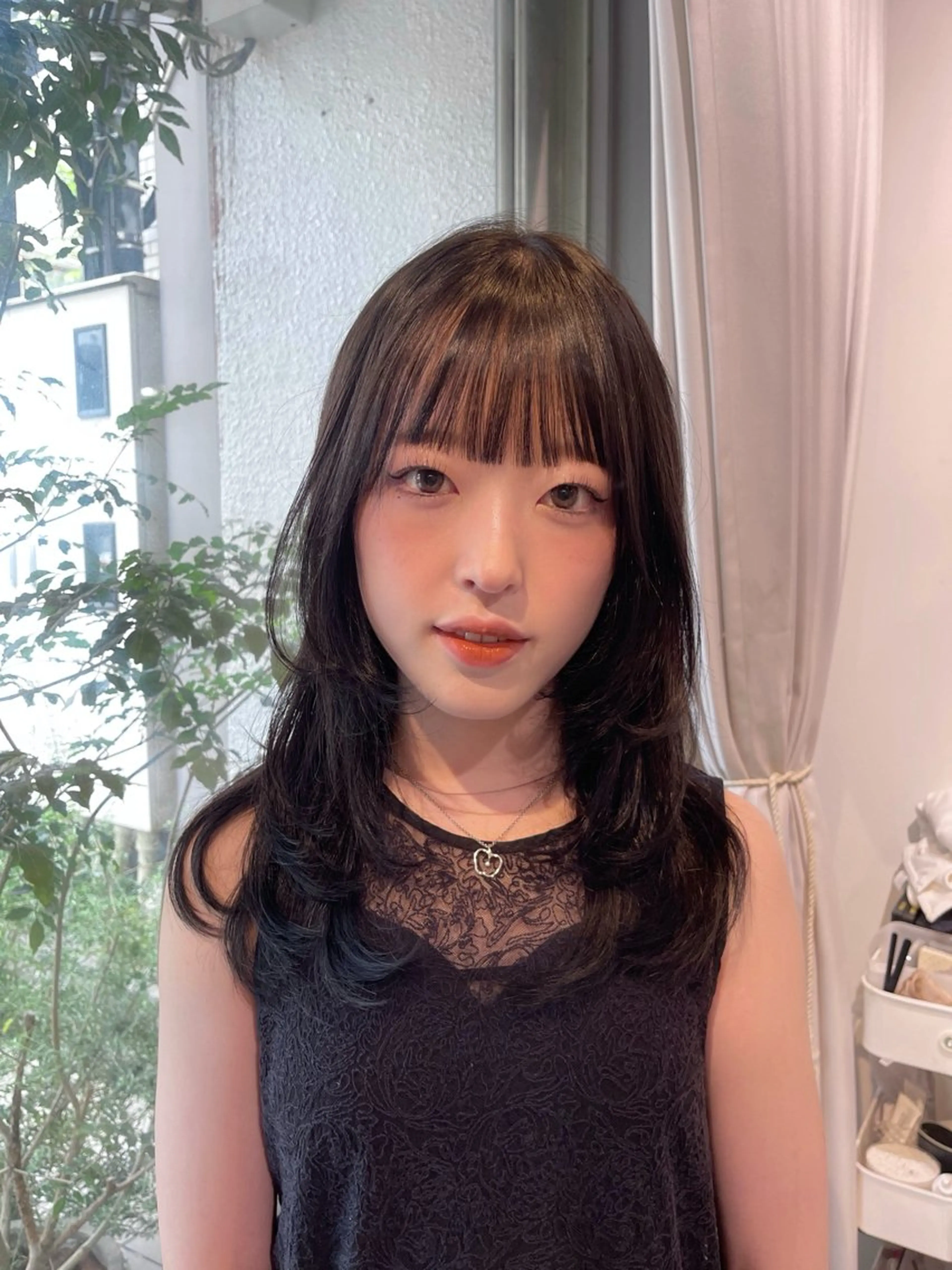 ロング レイヤーカット ano @anomukuiのヘアスタイル