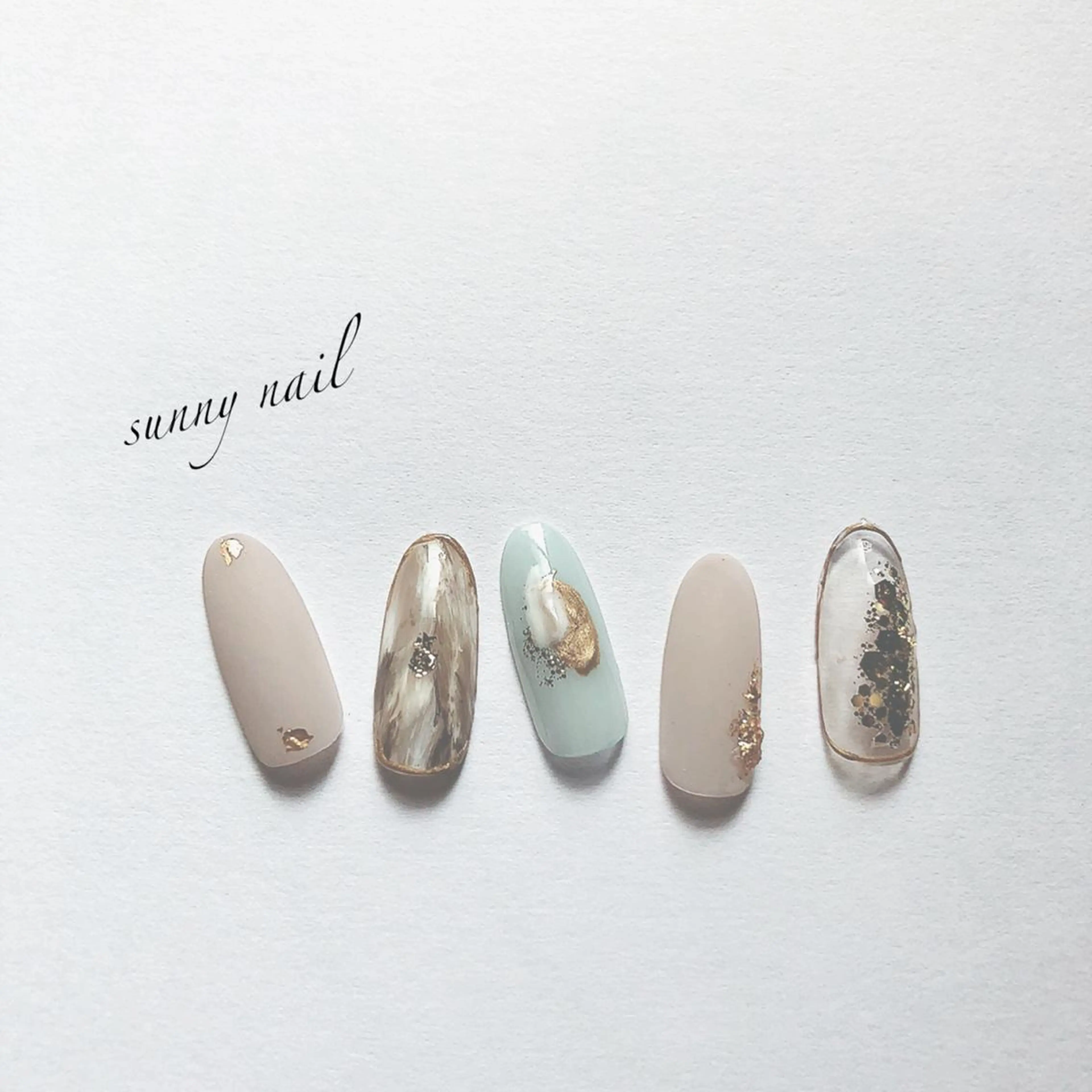 ネイル ニュアンスネイル sunny nailのネイルデザイン