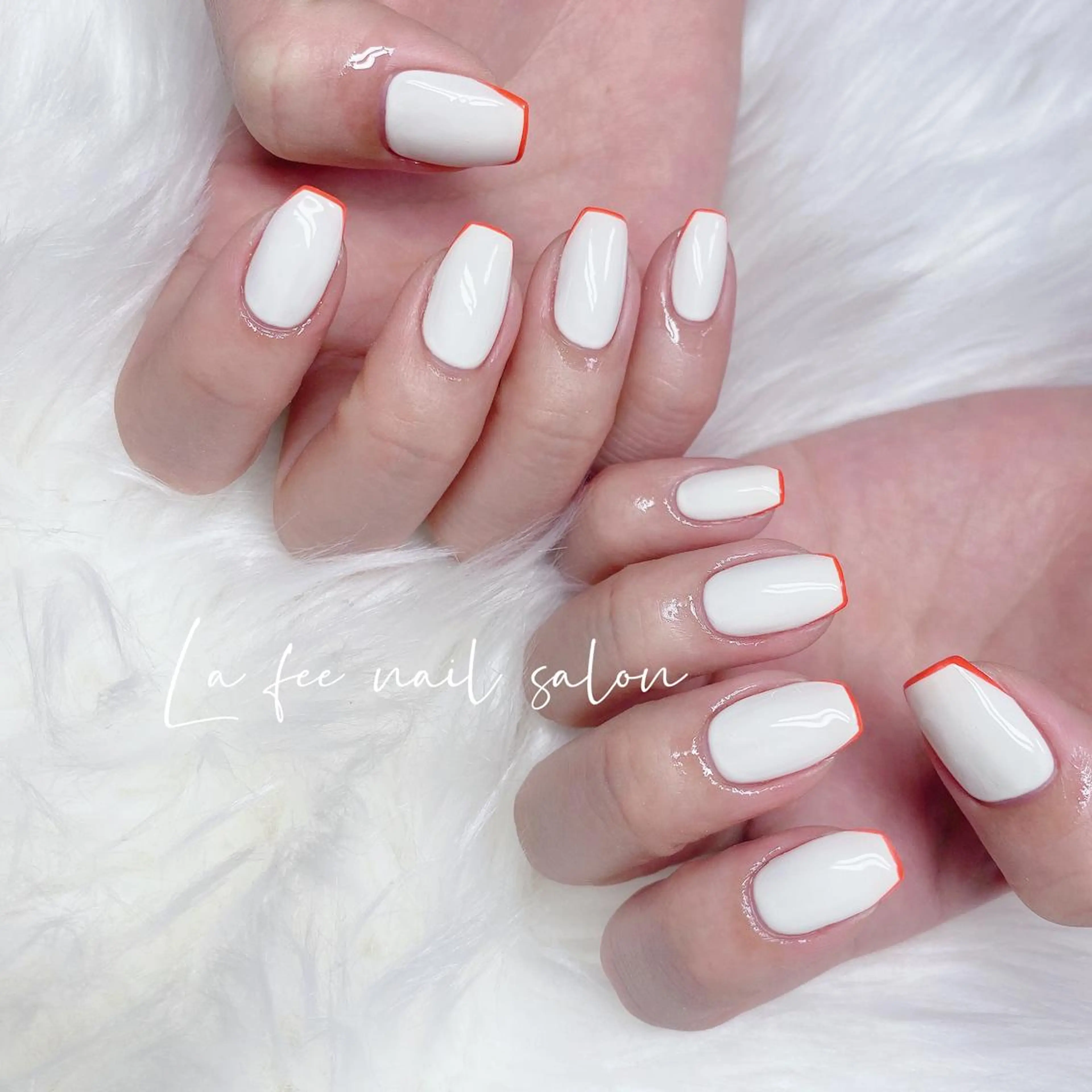 ❣️フレンチ(カラーベース着き)❣️🌟初回&当店ソフトジェル付替オフ無料・ケア込み🌟の写真