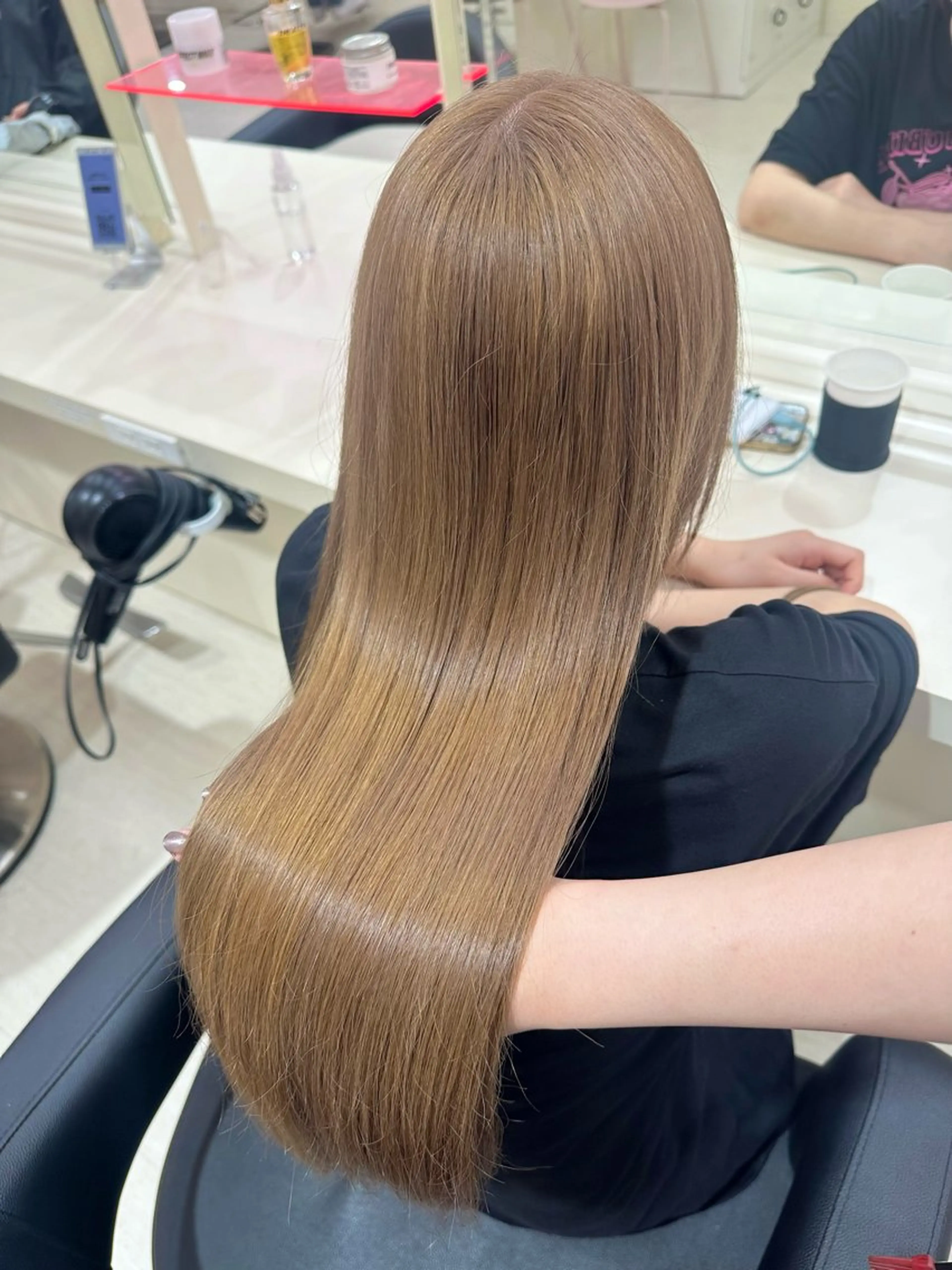 ロング カラー ヘアアレンジ 🎀 yuuka🎀のヘアスタイル