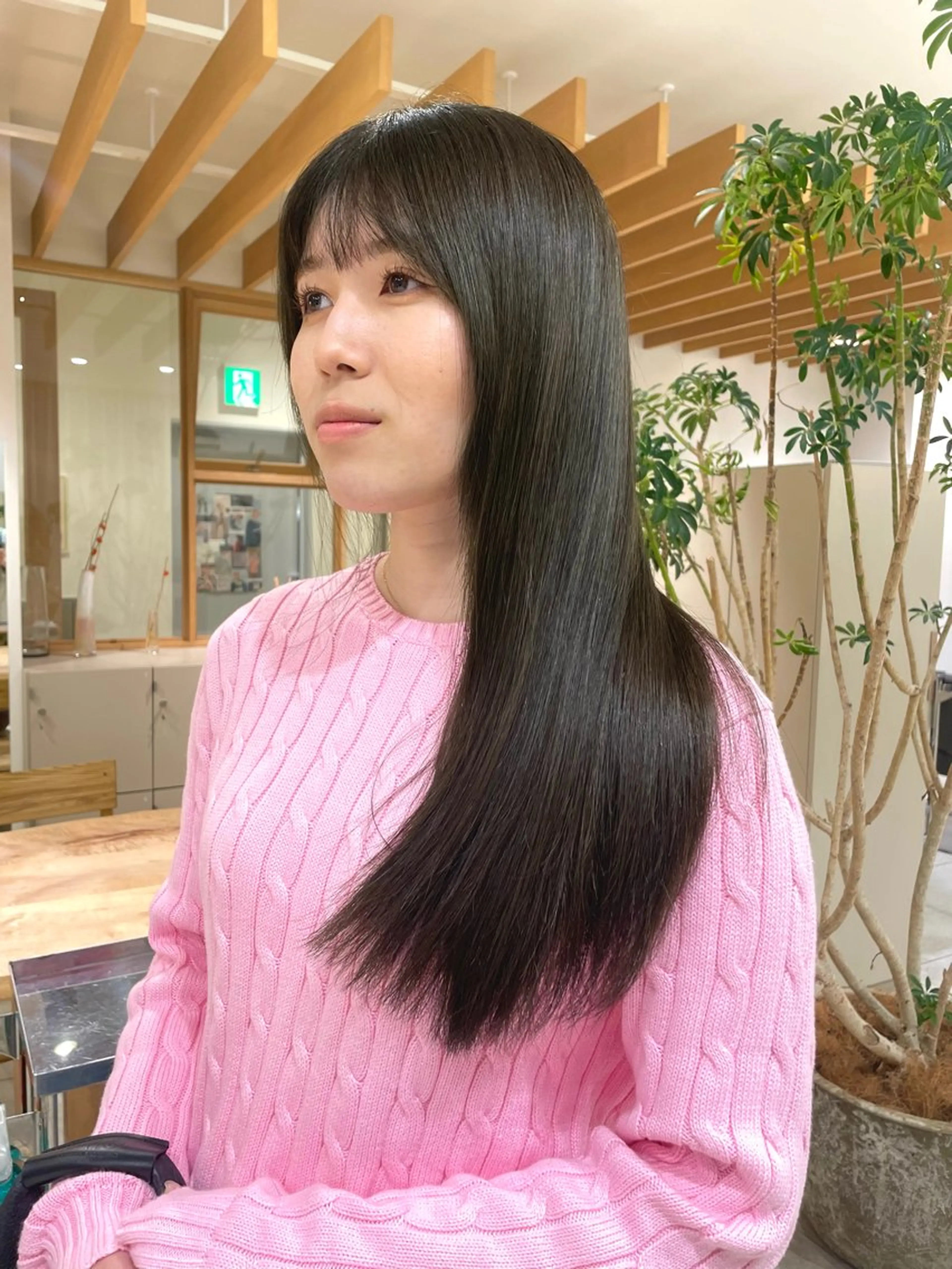 ロング カラー ヘアカラー トリートメント 矢場町/酸性ストレー ト/髪質改善/リオのヘアスタイル