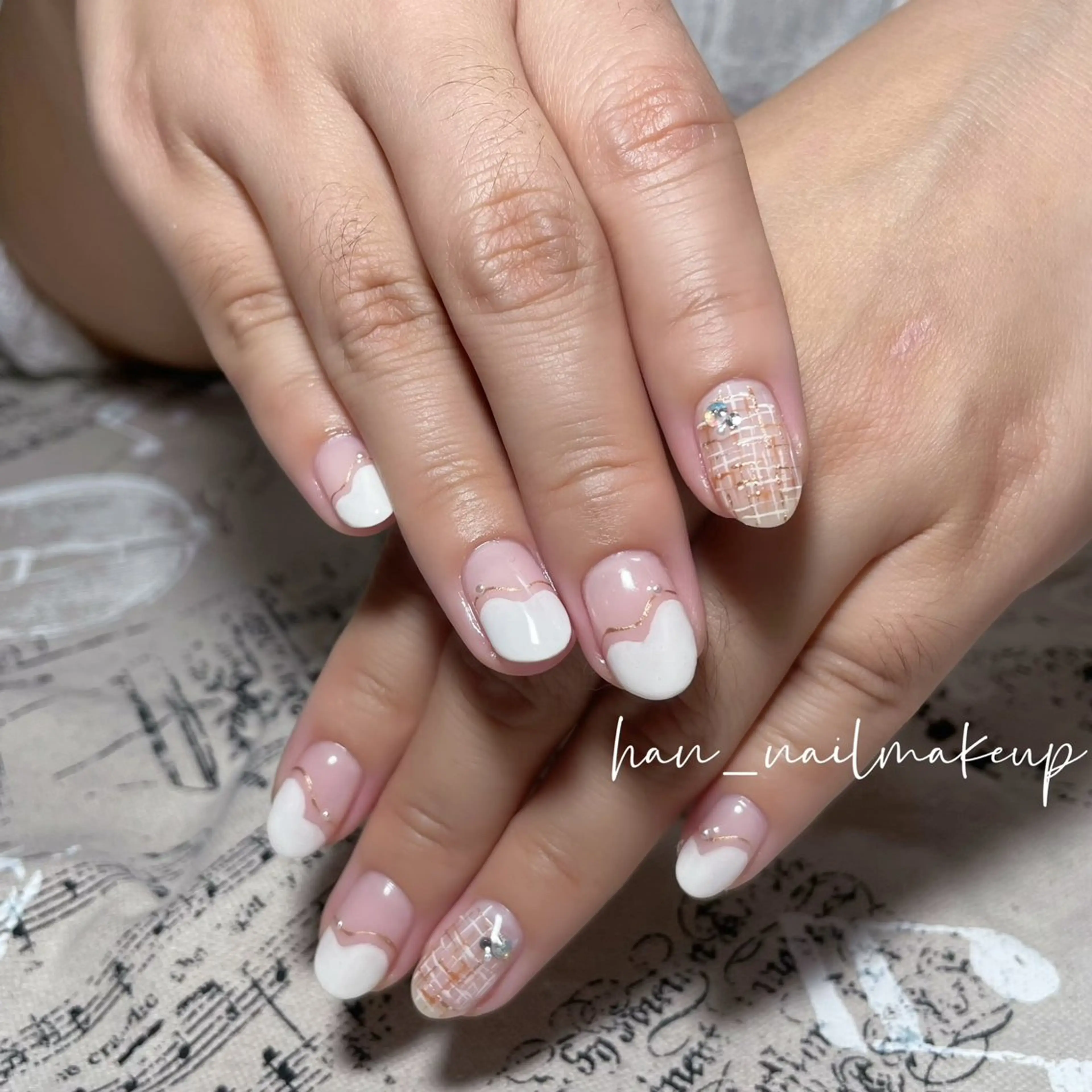 ネイル ハンドネイル Han Nail 【y&m】のネイルデザイン