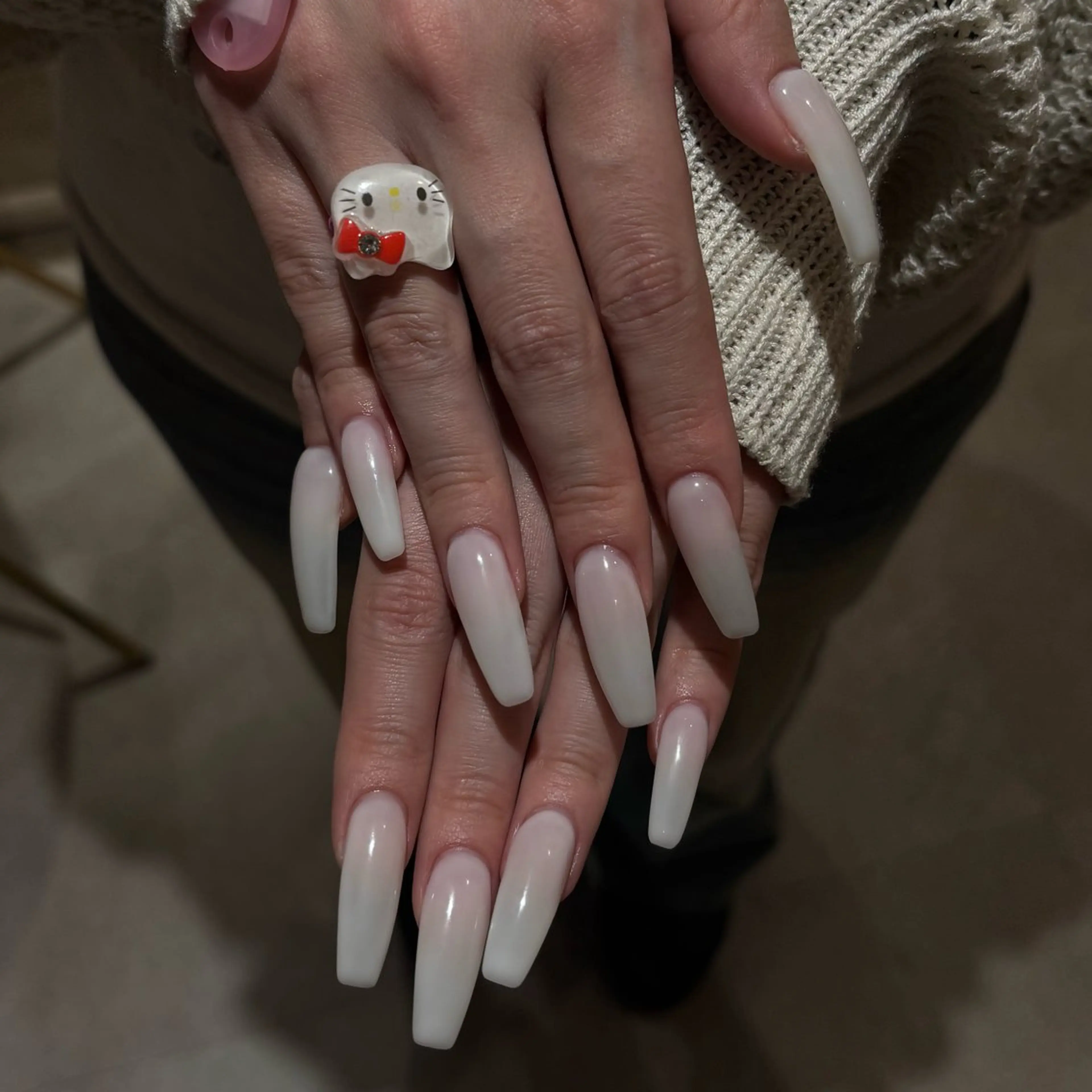 ネイル ハンドネイル 🩶韓国/ワンホン myu🩶のネイルデザイン