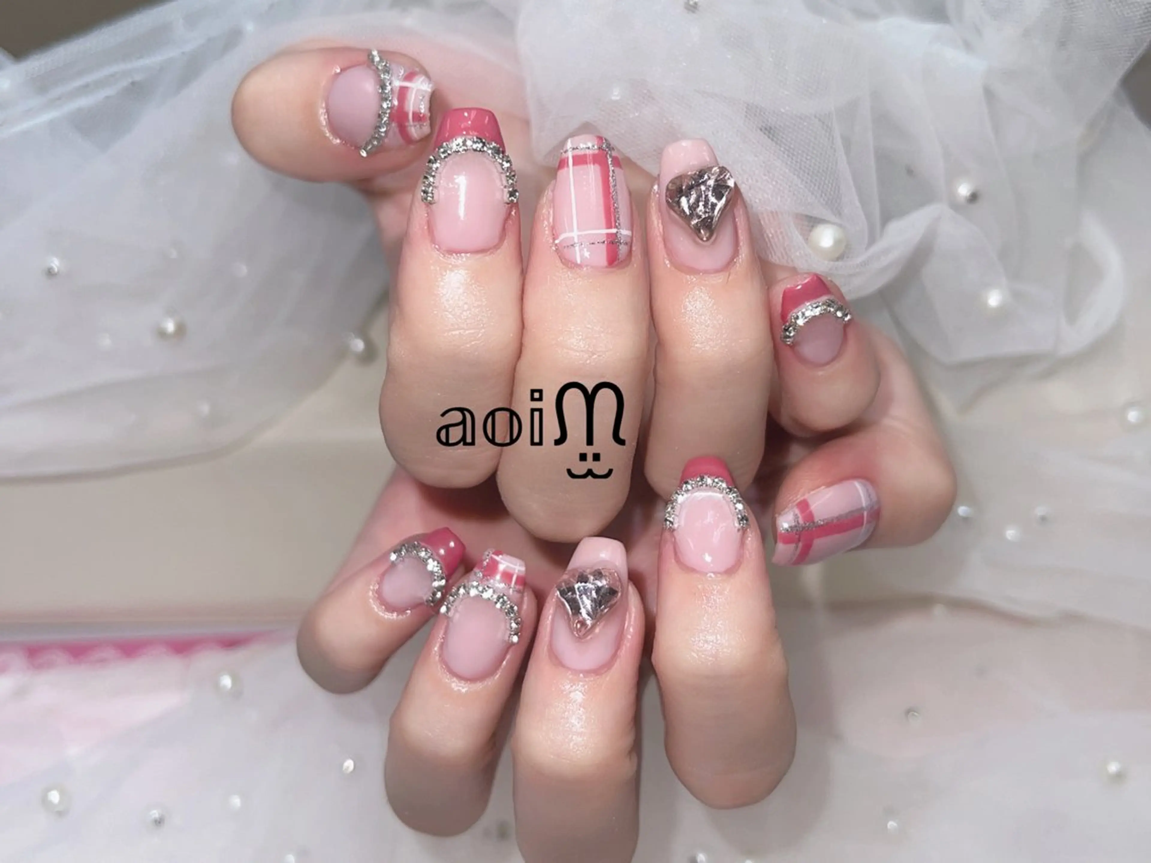 ネイル 葵うさぎ所属・葵うさぎ AIのネイルデザイン