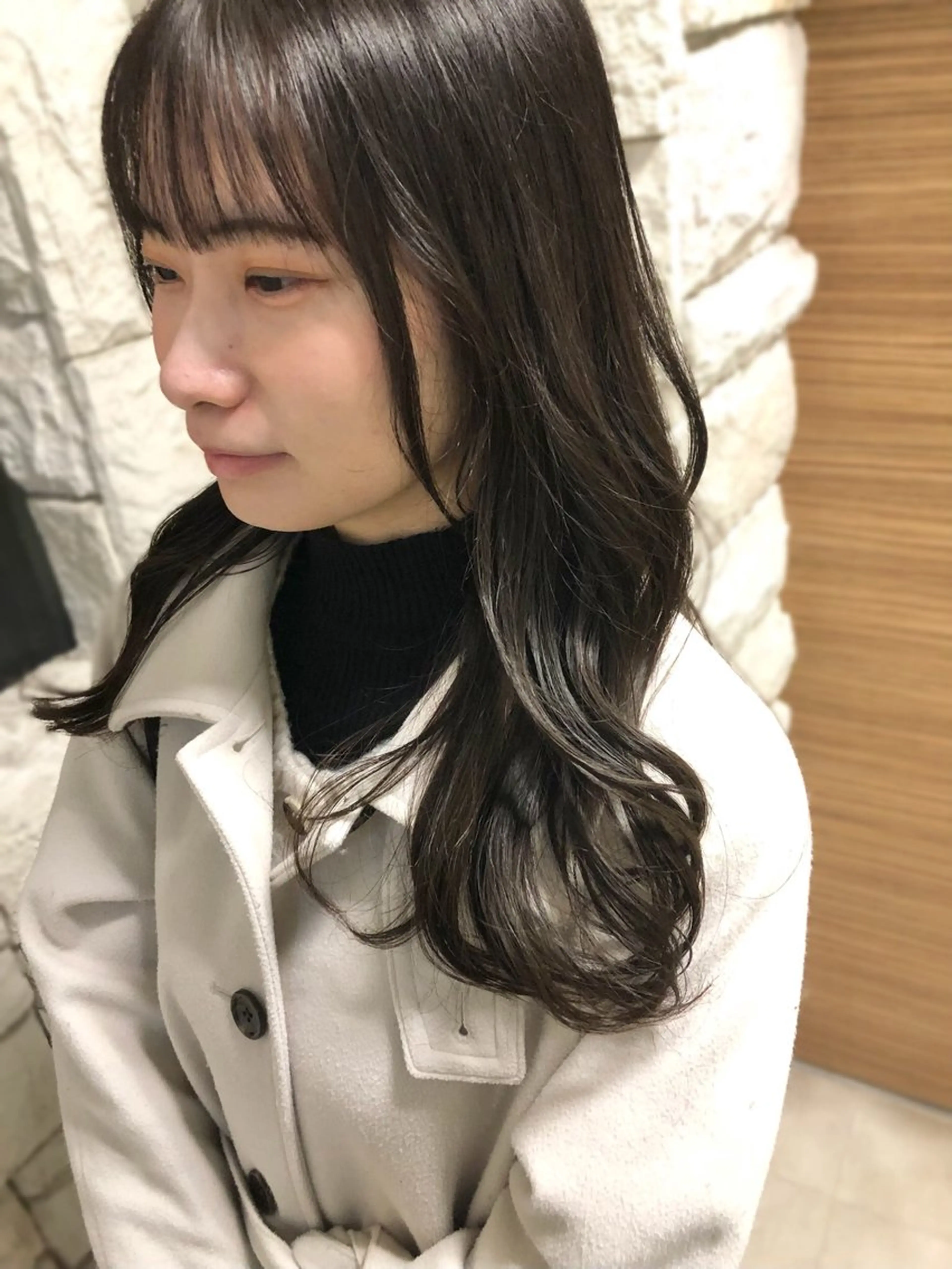 セミロング カラー ヘアアレンジ アッシュ オリーブアッシュ カット ヘアカラー トリートメント ainico+所属・メンズ特化✂️栗原 侑也のヘアスタイル