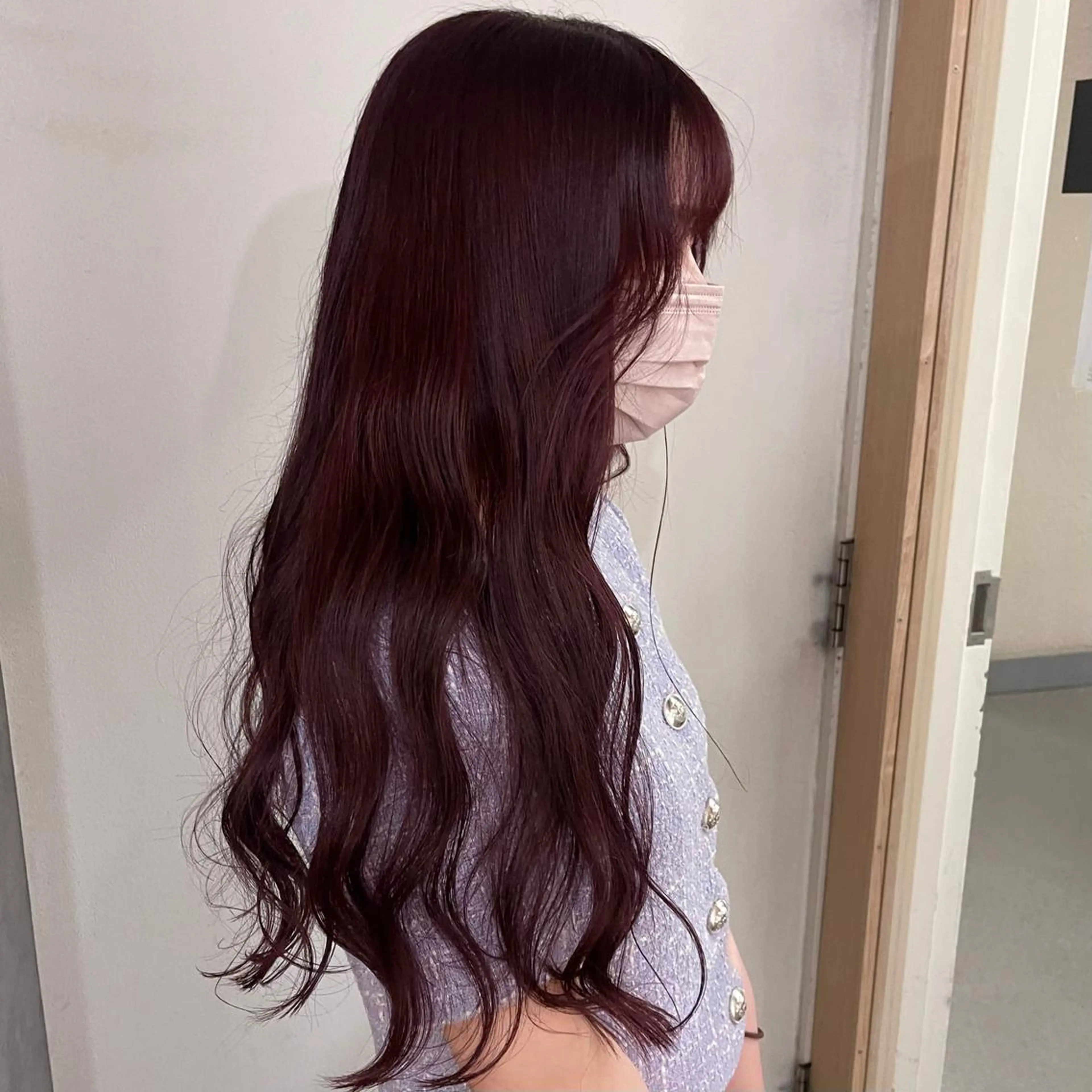 ロング ヘアカラー トリートメント ナカヤマナナエ ♡のヘアスタイル