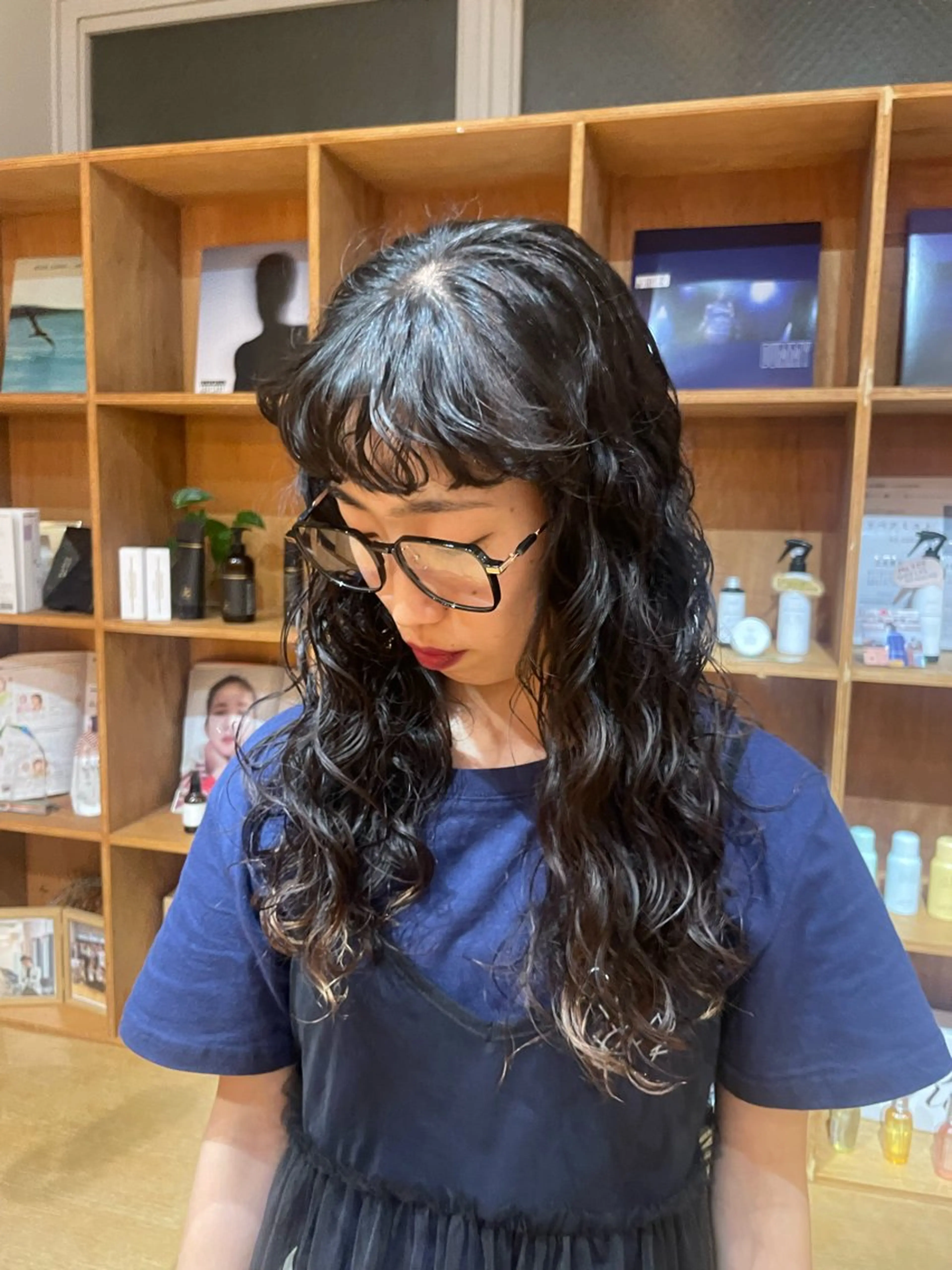 ロング パーマ レイヤー/透明感 /chihiro🩰のヘアスタイル