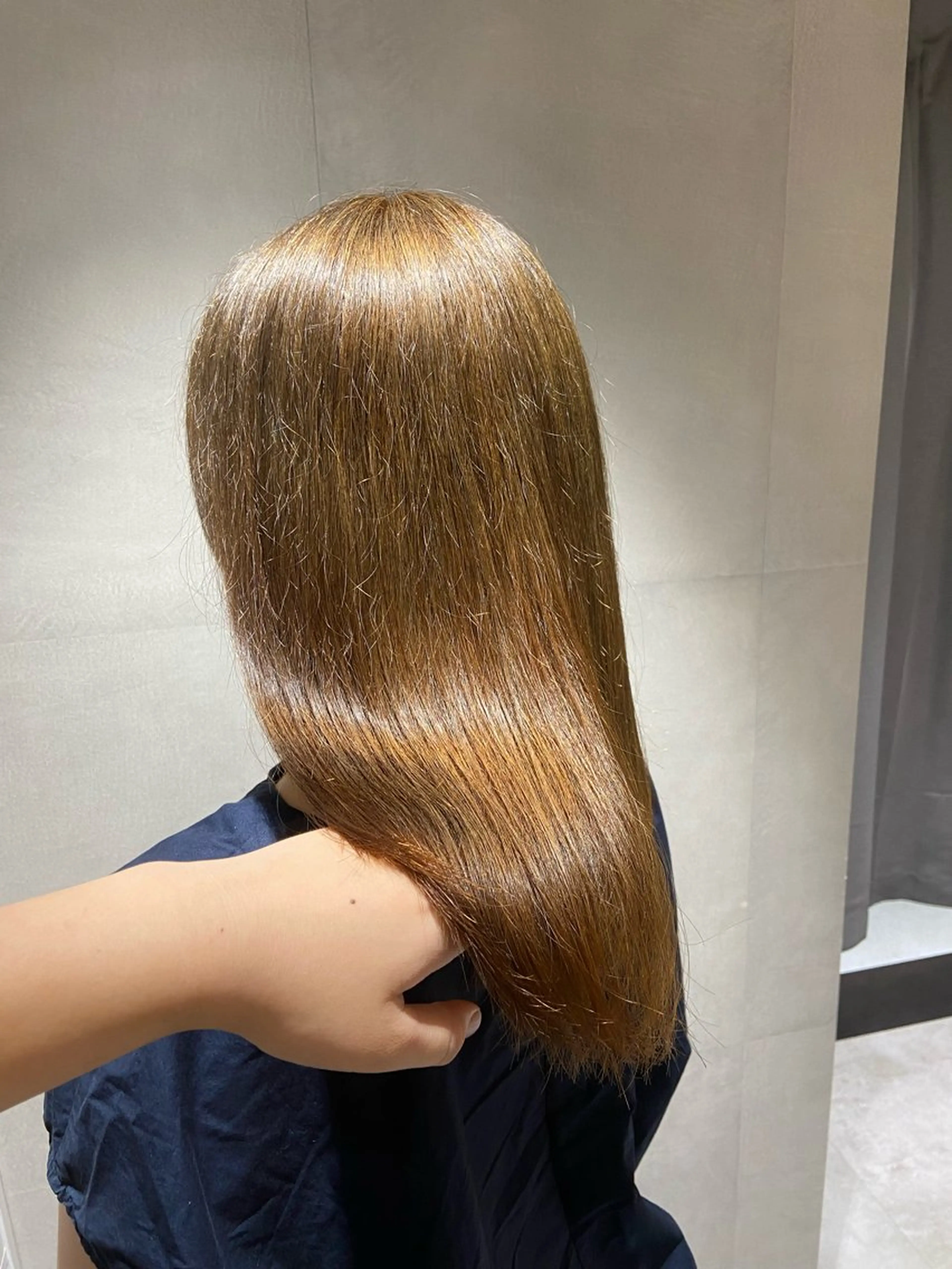 セミロング カラー 髪質改善資格保持者/ ナツミのヘアスタイル