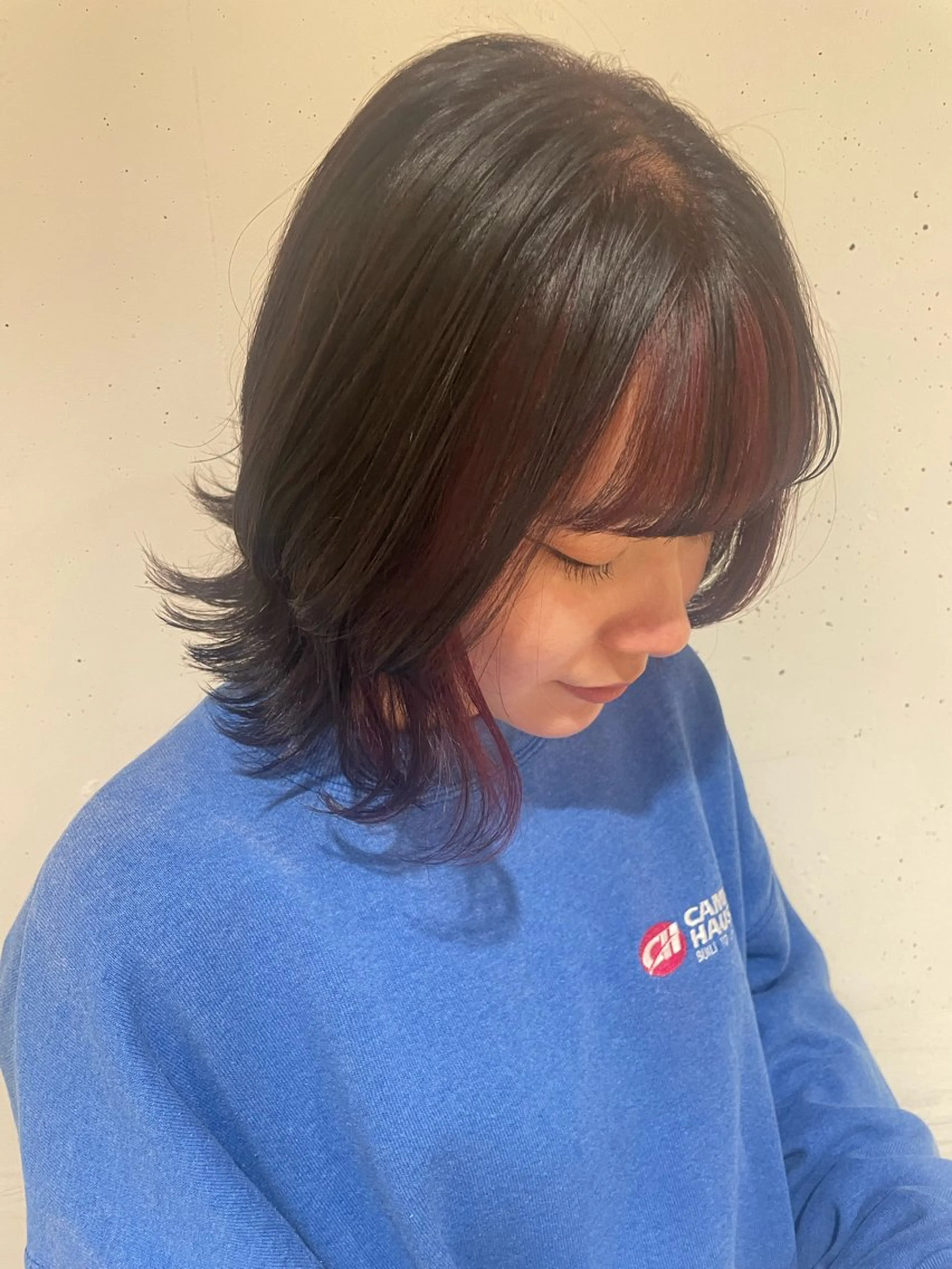 ミディアム カラー ヘアアレンジ 髪質改善/縮毛/新宿 🫧SUZUKA🫧のヘアスタイル