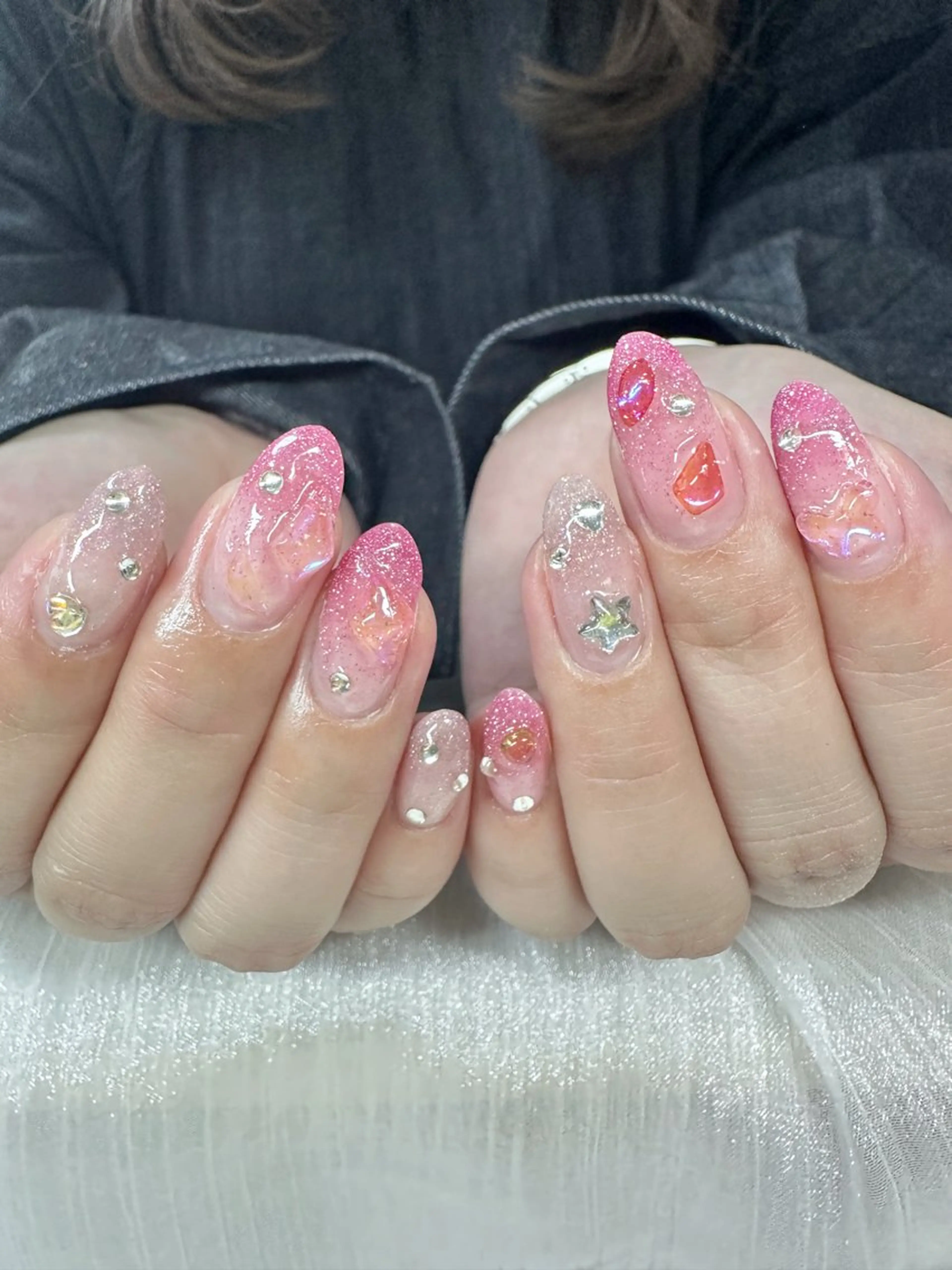 ネイル コネコネイルサロン モデル用のネイルデザイン