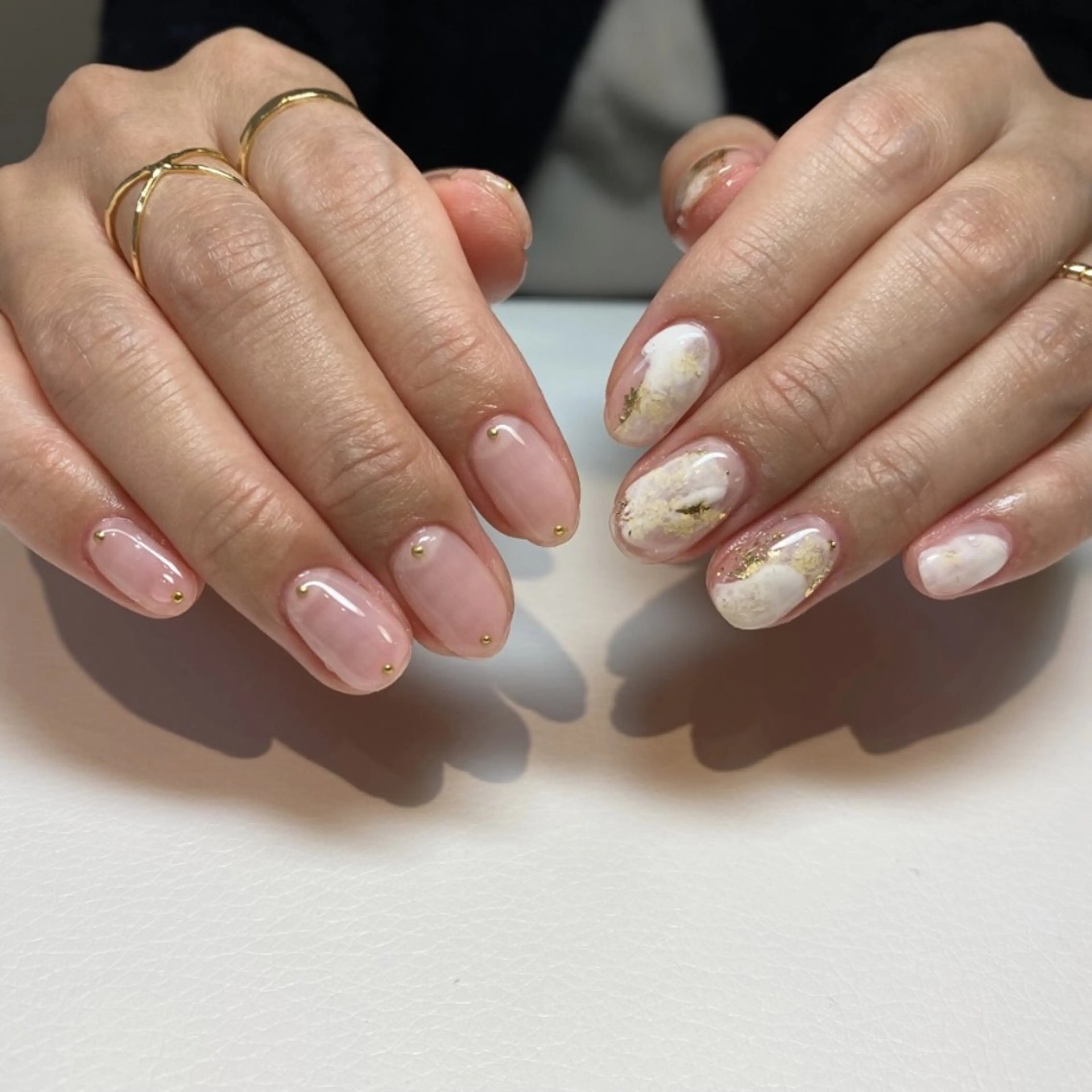 ネイル ニュアンスネイル ハンドネイル UM Nail Salonのネイルデザイン