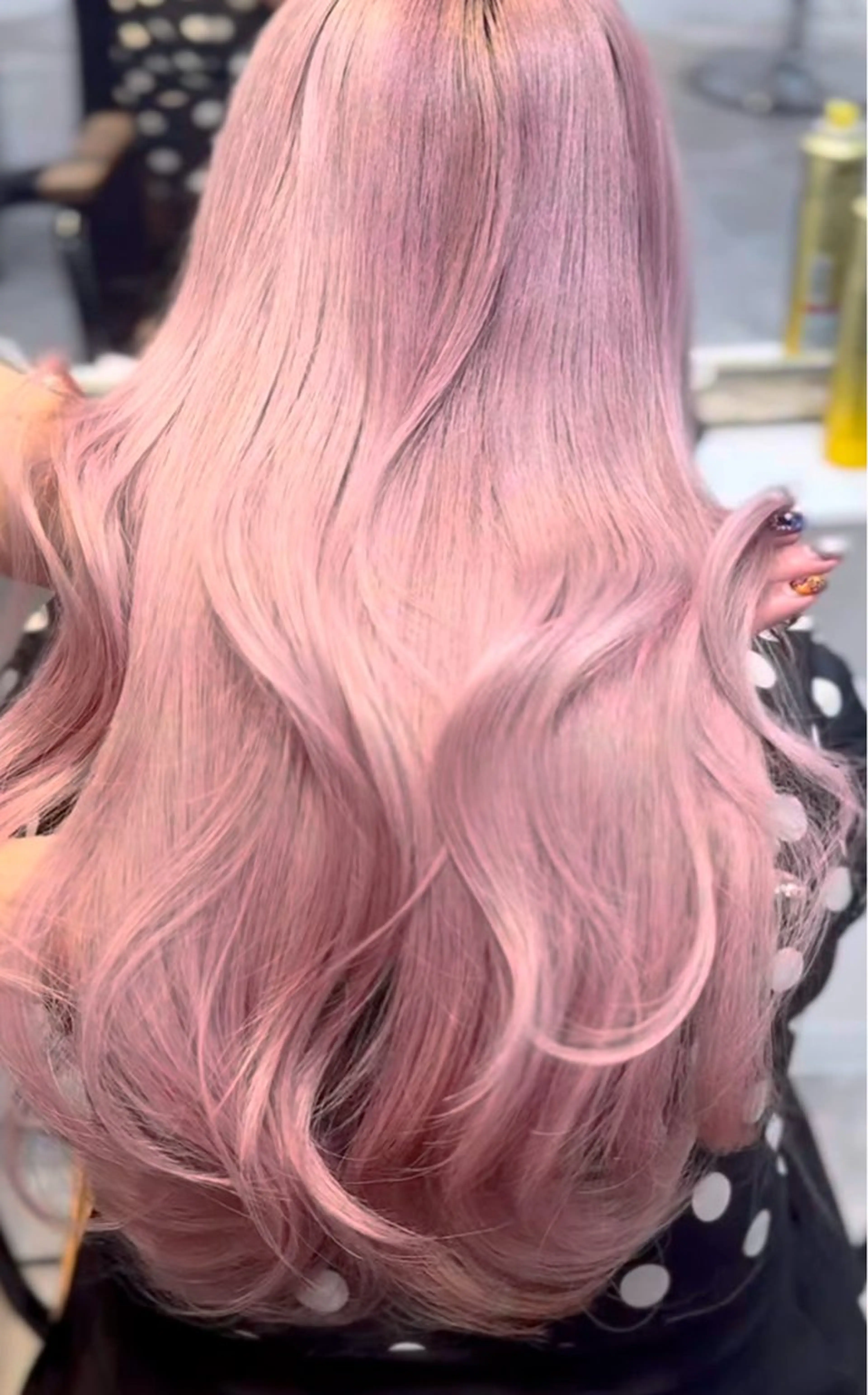 カラー アレンジカラー モデル🎀yuuiのヘアスタイル