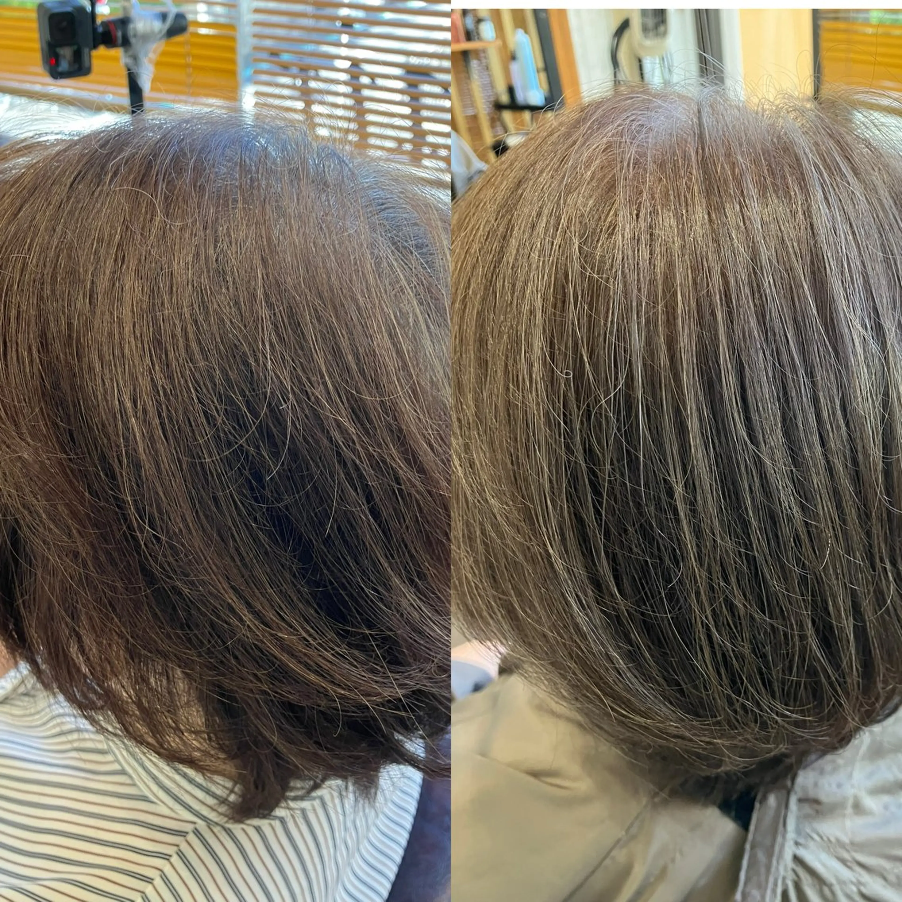 ミディアム M's Hair所属・白髪ぼかし ミズヒロのヘアスタイル