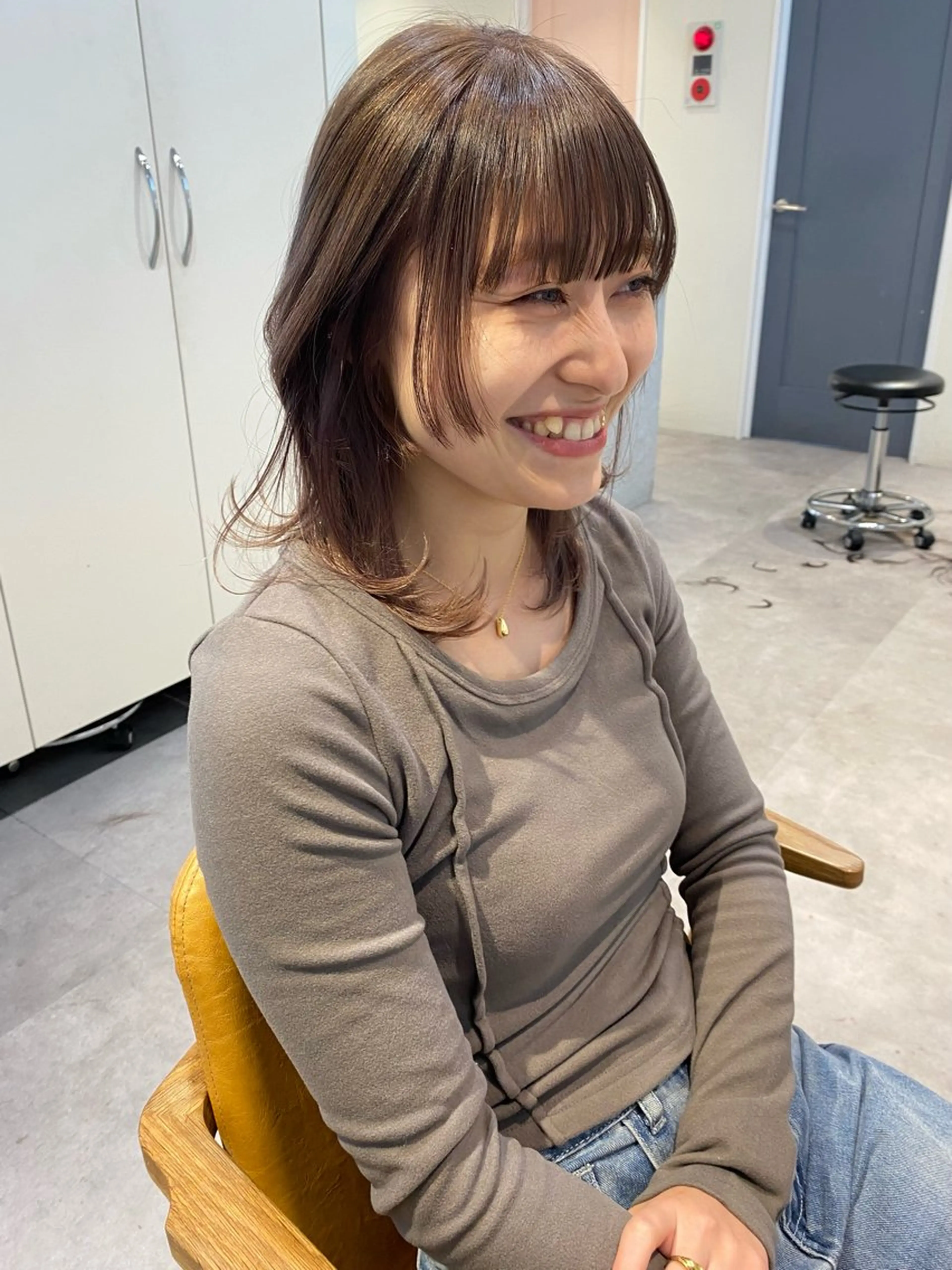 ミディアム カラー ヘアアレンジ 当日予約大歓迎💗 依田瑞希のヘアスタイル