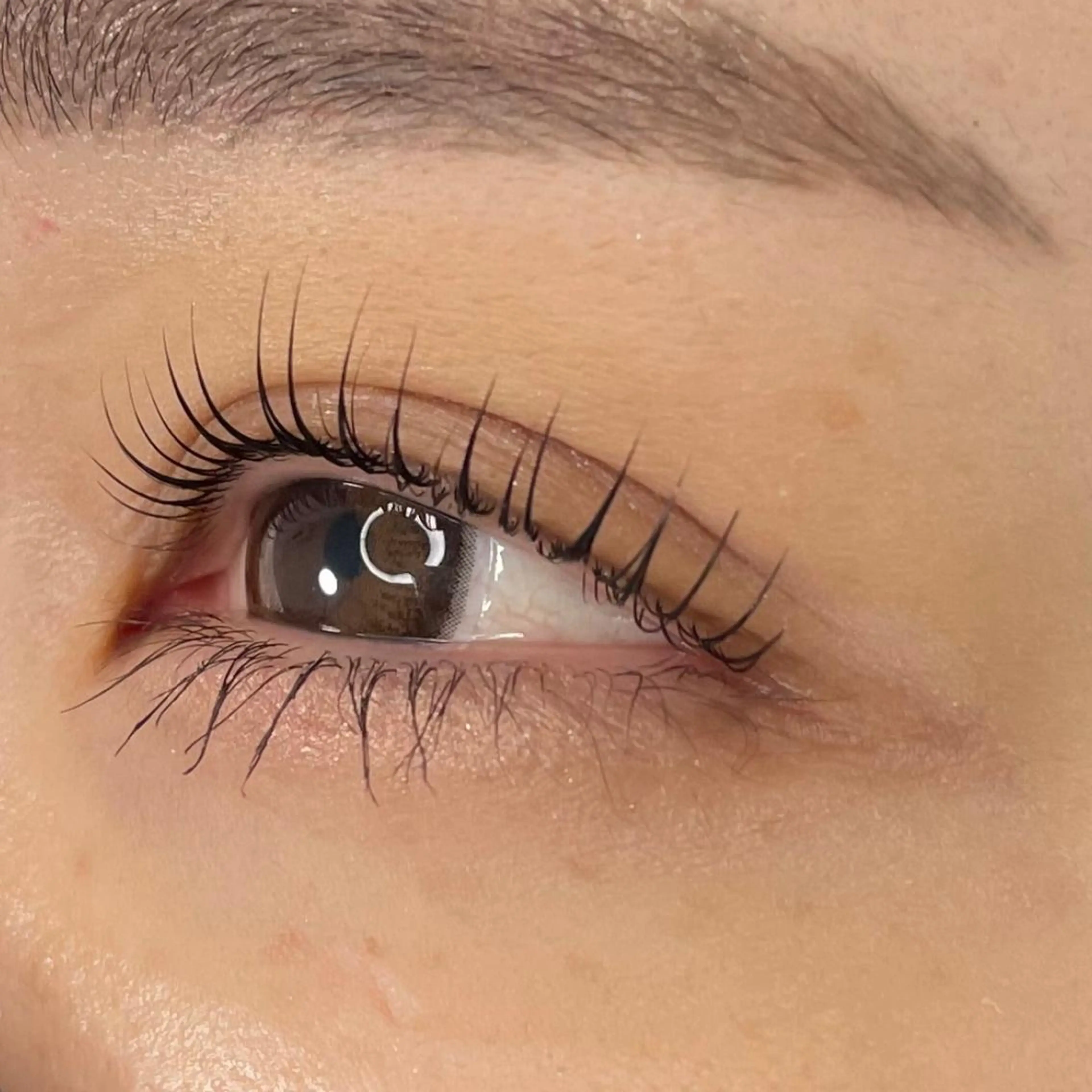 マツエク・マツパ アイブロウ マツパ MAUMU eyelash&eyebrow salon所属・𝙈𝙖𝙠𝙤 ꨄ 束感まつ毛 ꨄ北堀江のマツエク・マツパデザイン