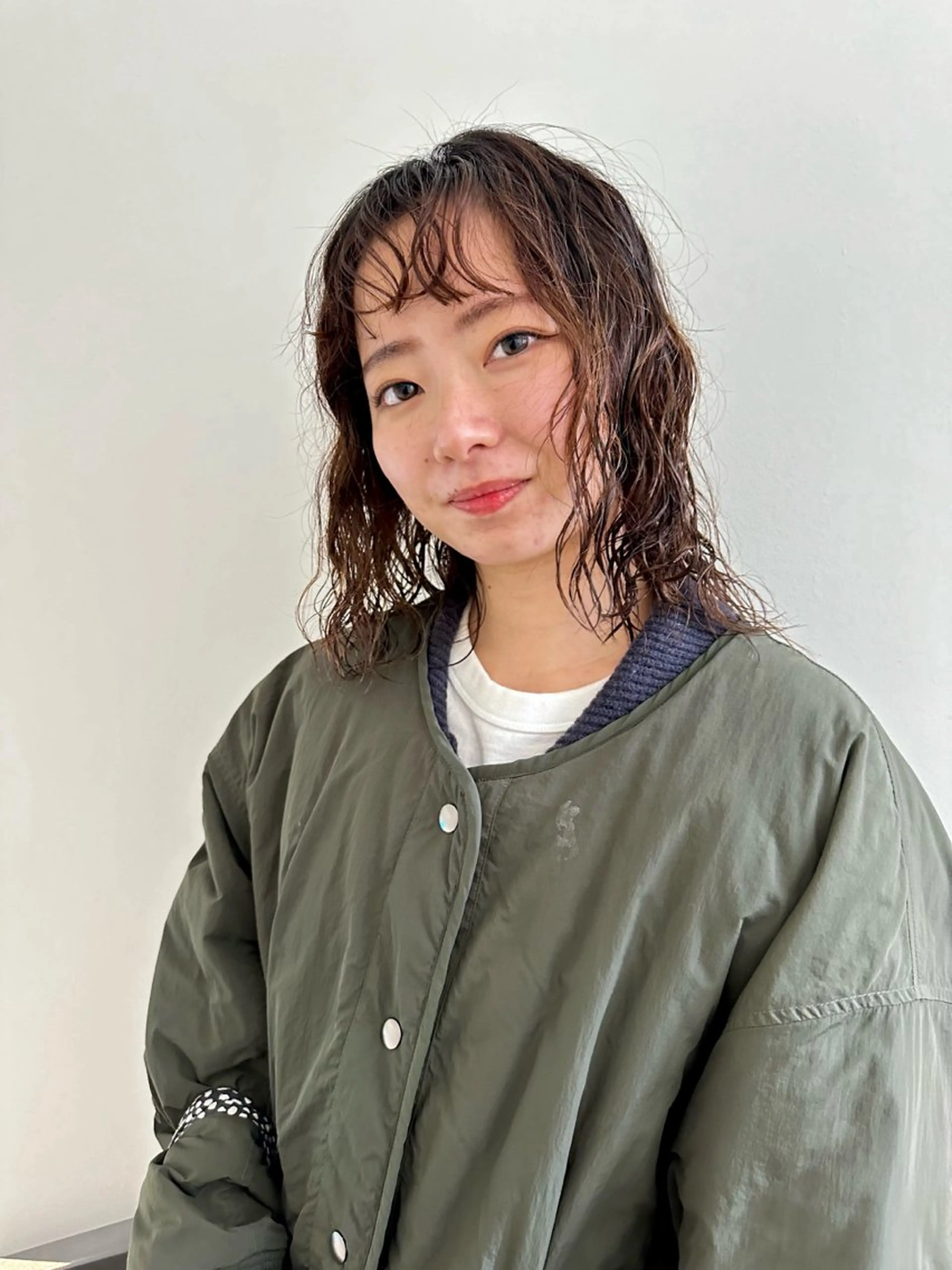 セミロング パーマ HARE &nail ☪️remiのヘアスタイル