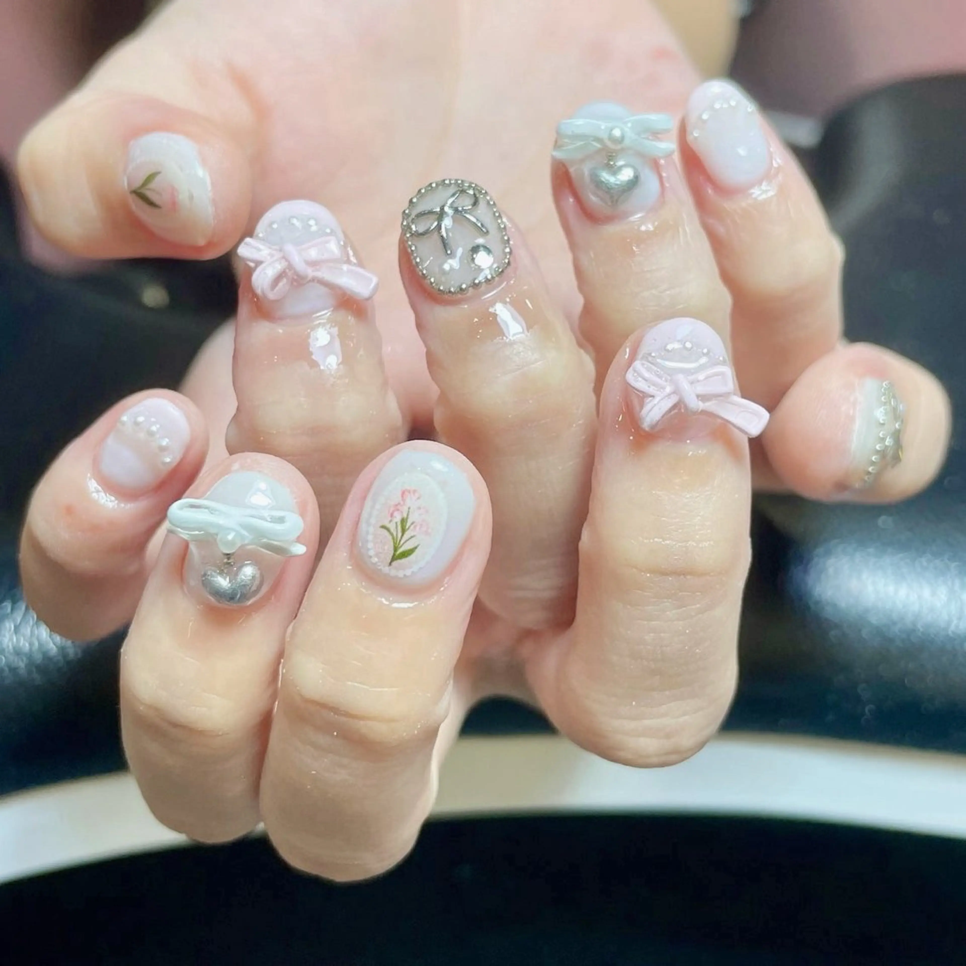 ネイル 持ち込み mo moのネイルデザイン