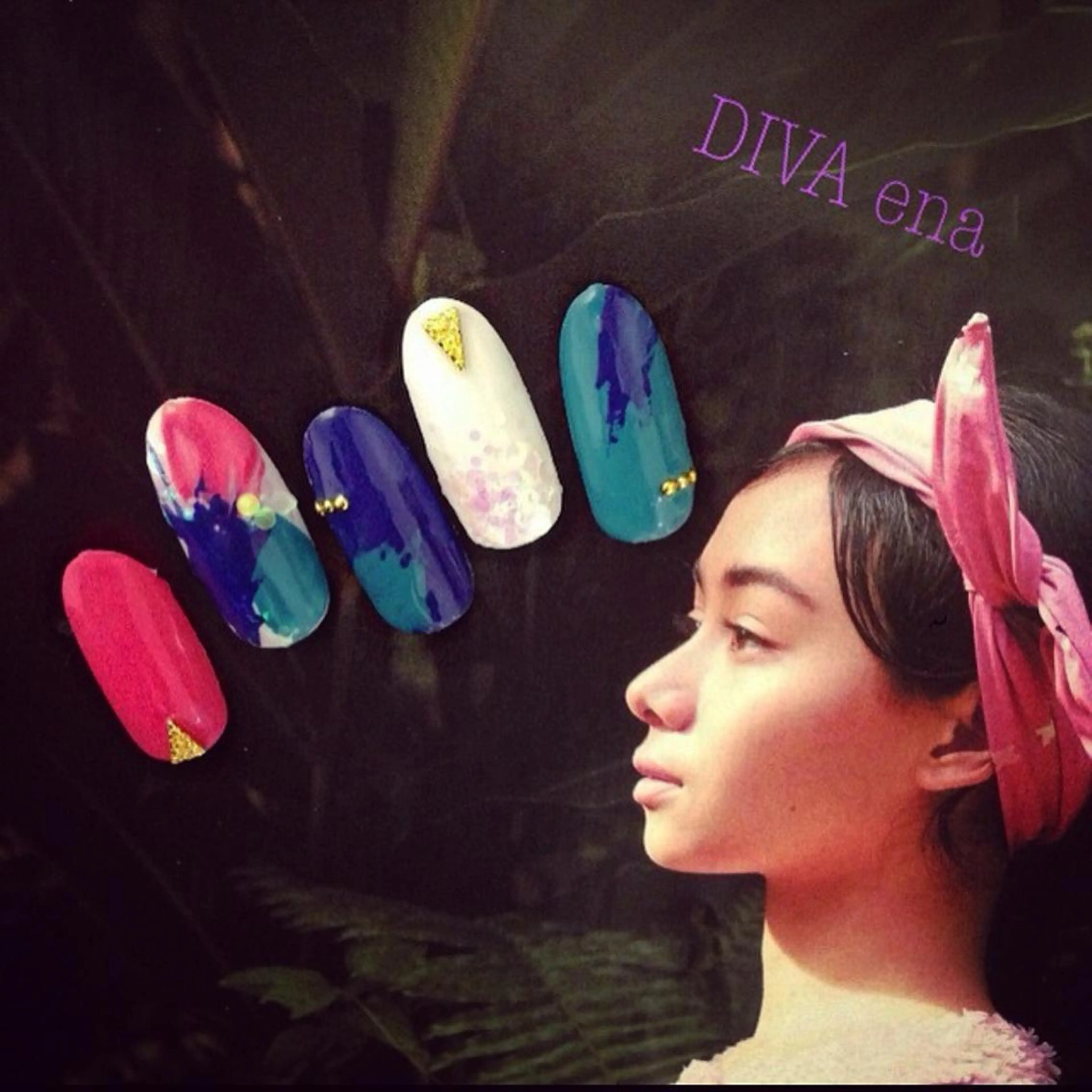 ネイル la fith所属・rico_by ヘアとアイブロウのヘアスタイル