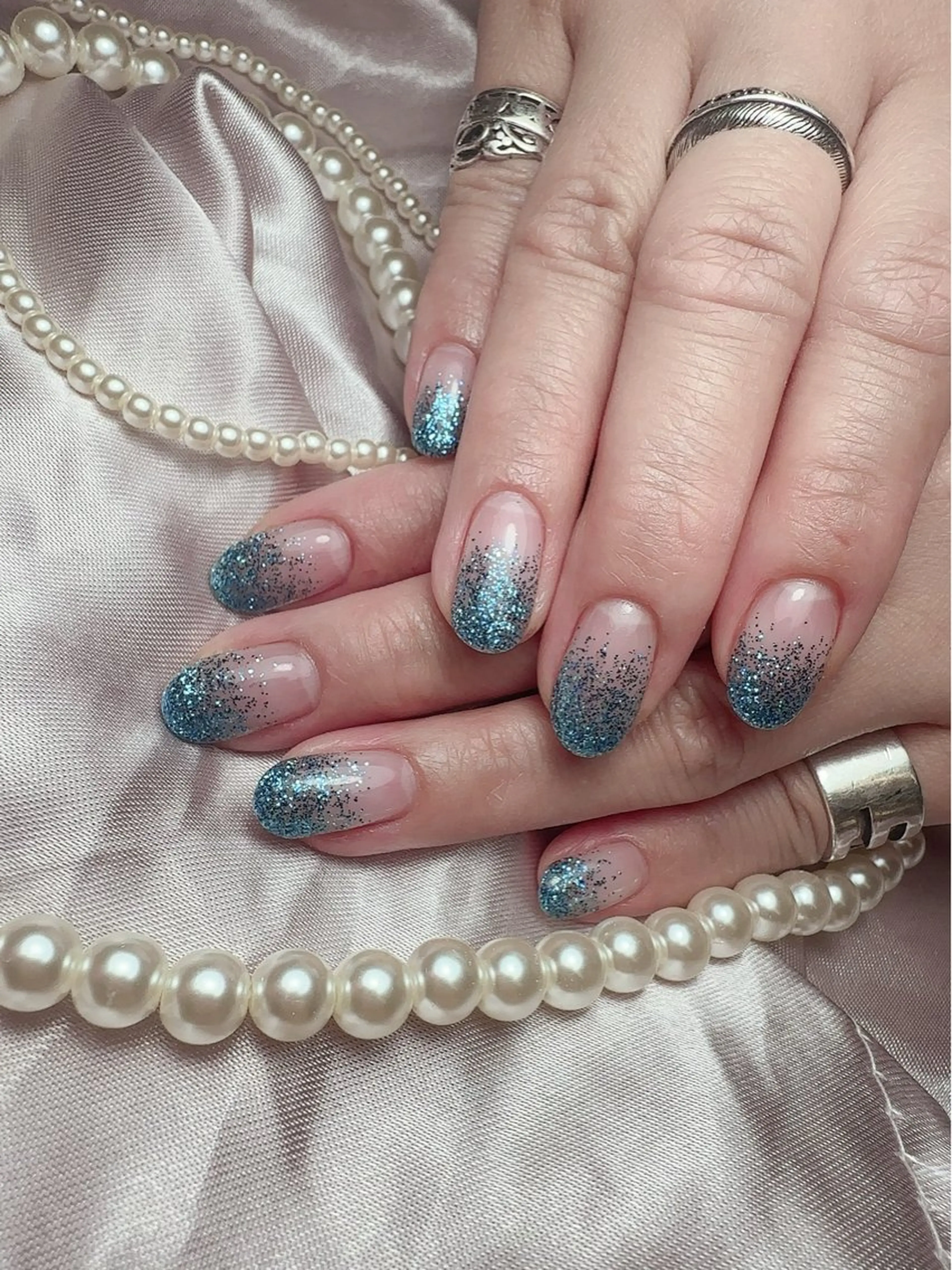 ネイル アートネイル 入学式 ハート マグネットネイル 持ち込み ハンドネイル nail salon    Mimiy..所属・Nailsalon Mimiy..♡のネイルデザイン