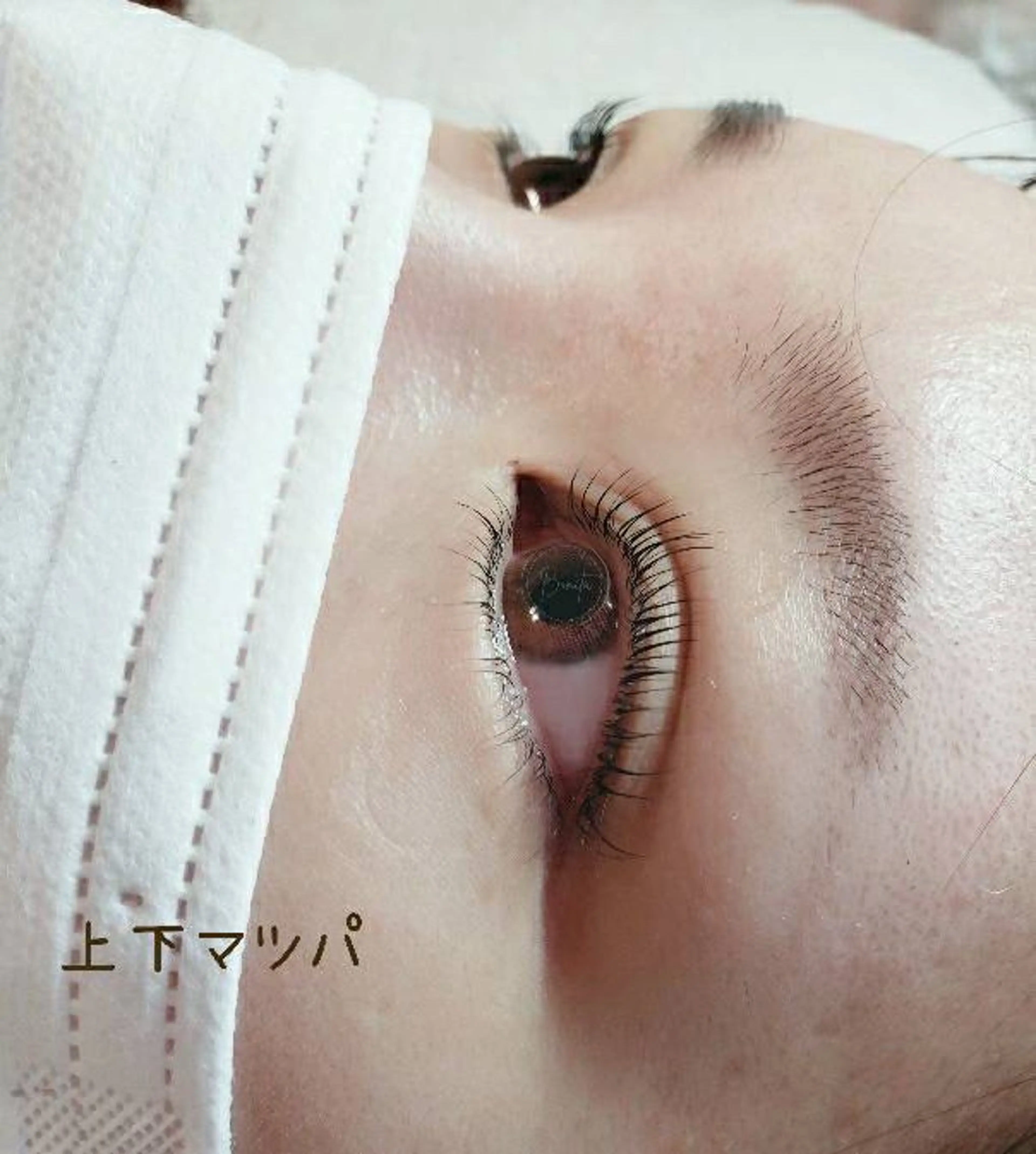 マツエク・マツパ 下まつげエクステ 一重×まつ毛パーマ bonita所属・山本 マツゲのマツエク・マツパデザイン
