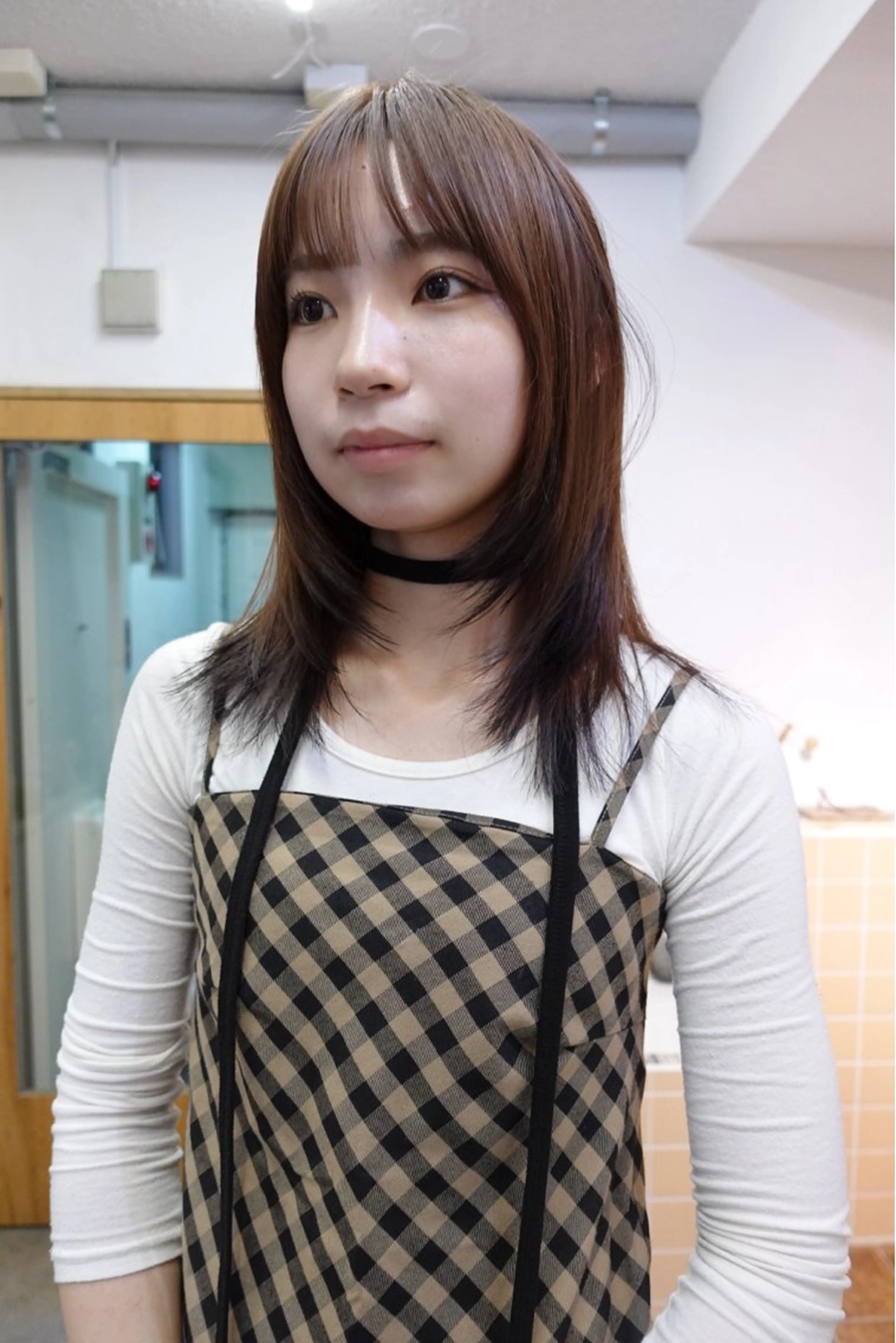 ミディアム カラー ヘアカラー sakura🌸 レイヤー/韓国ヘアのヘアスタイル