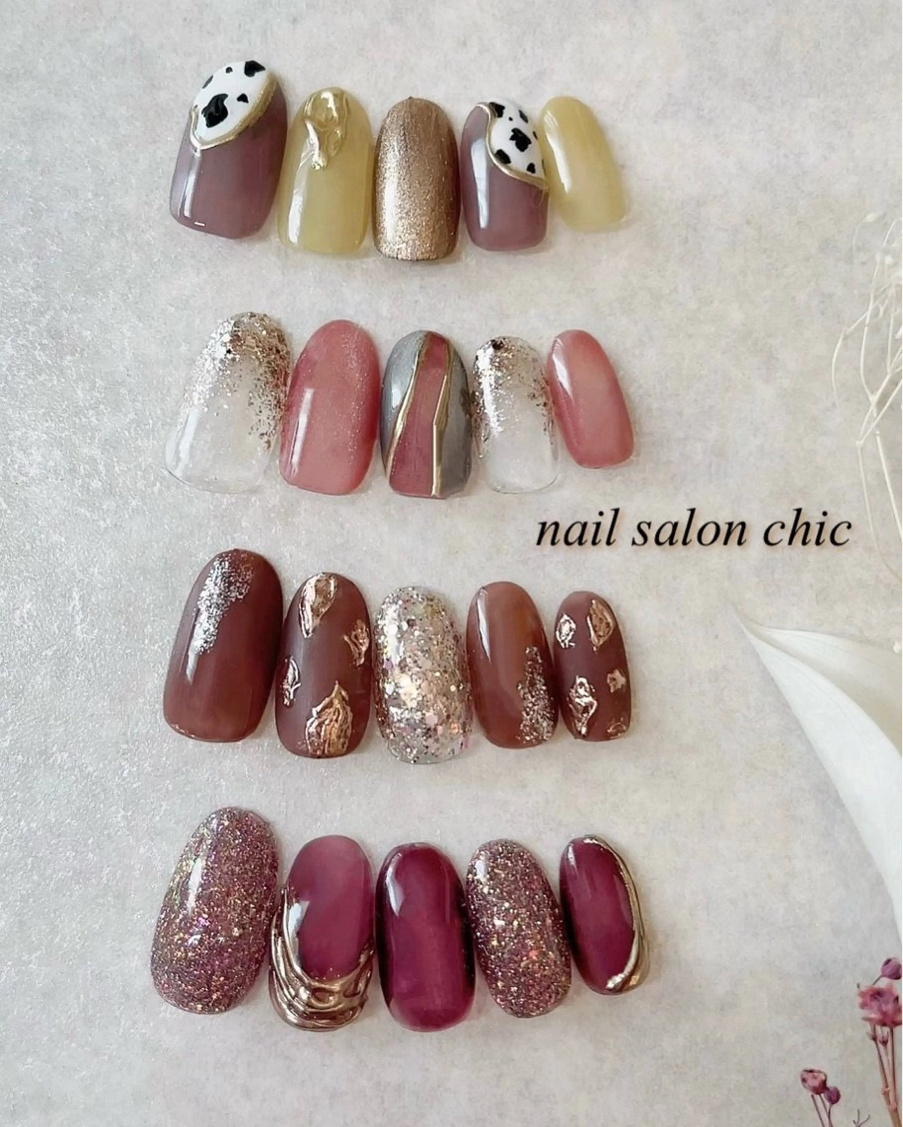 ネイル ハンドネイル nail salon chicのネイルデザイン