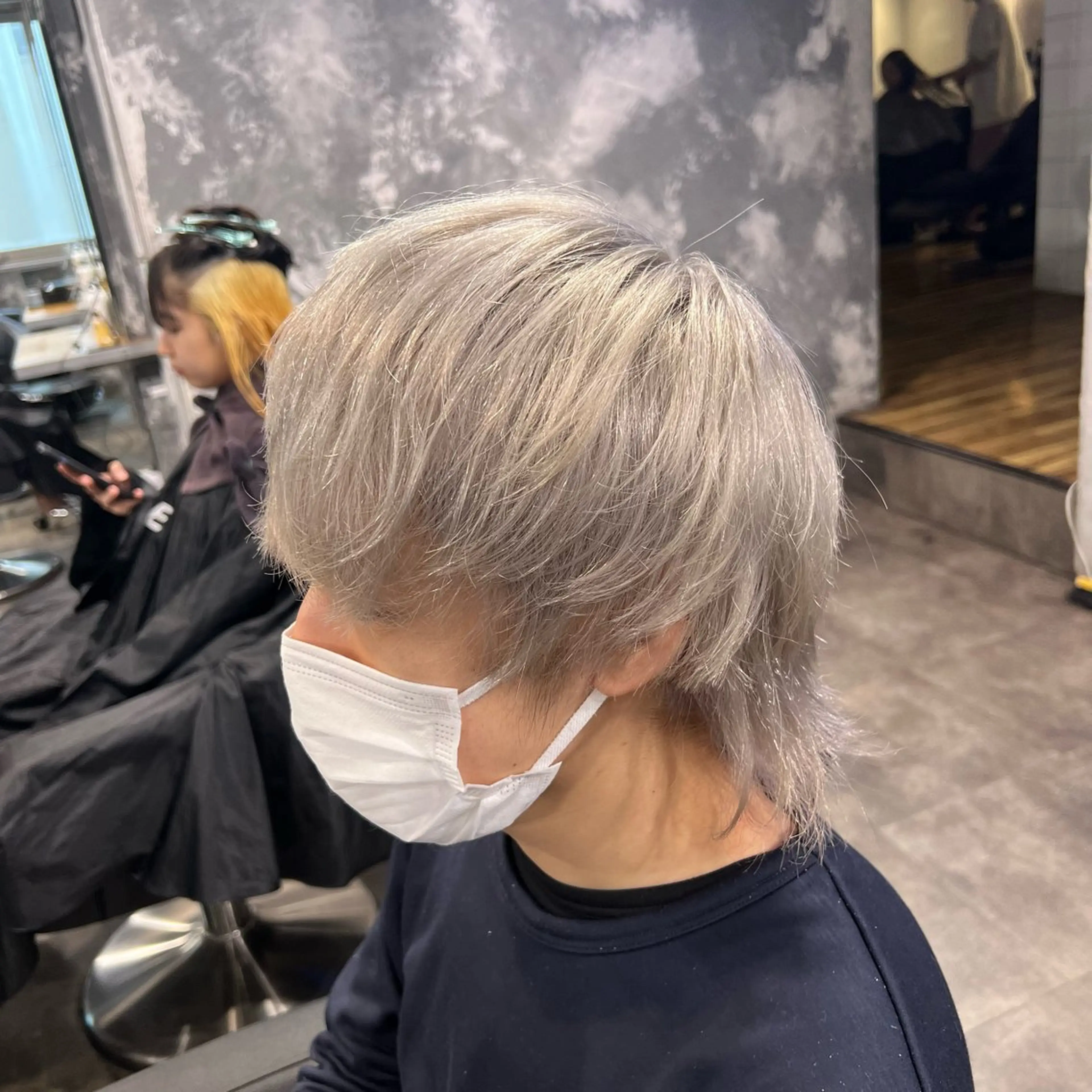 ショート カラー パーマ ヘアアレンジ メンズ キッズ アップバング センターパート メンズハイライト マッシュ メンズパーマ 🔷横浜1のパーマ 職人🔷将太郎のヘアスタイル